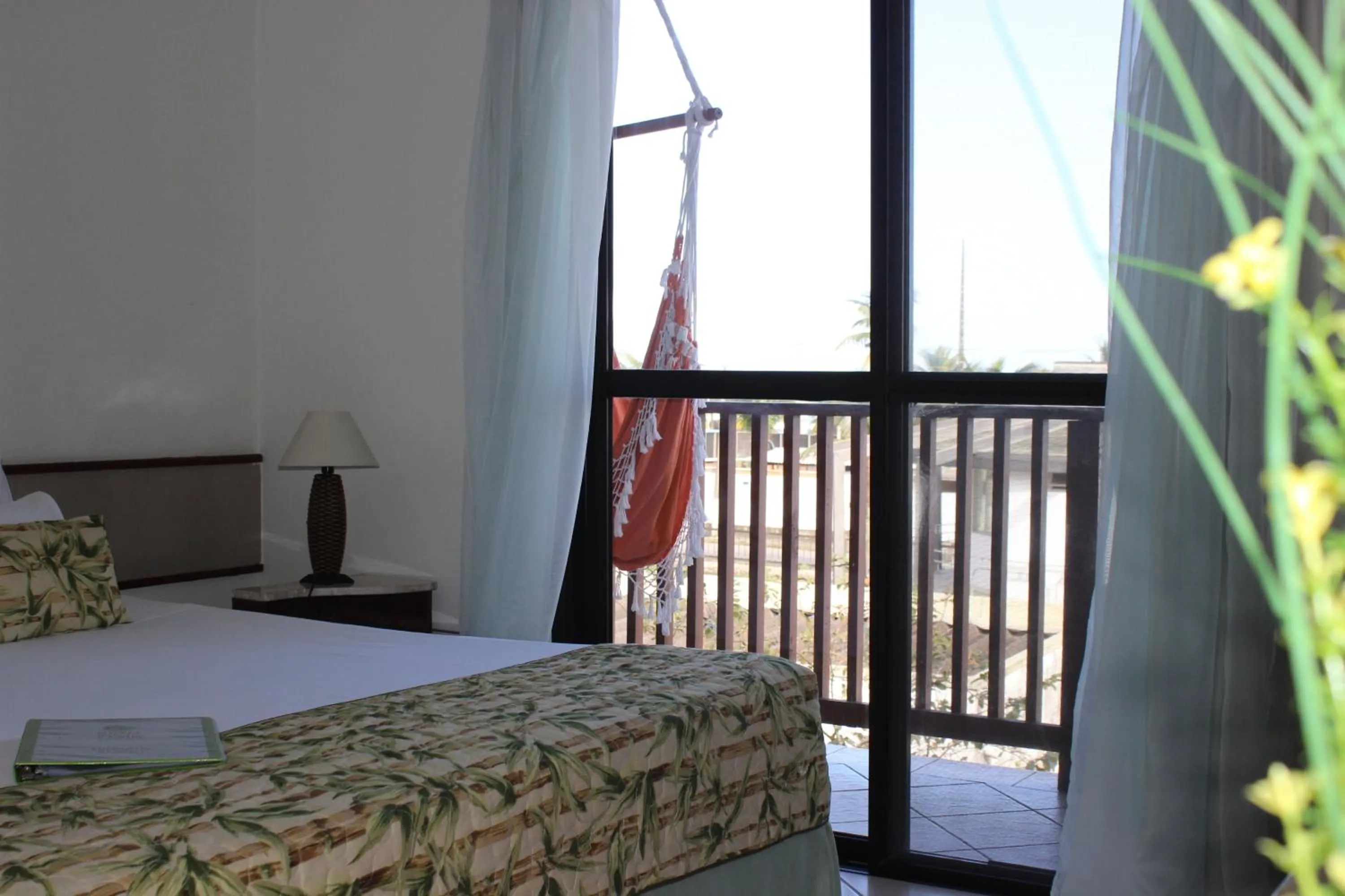Bed in Hotel Ilhas do Caribe - Na melhor região da Praia da Enseada