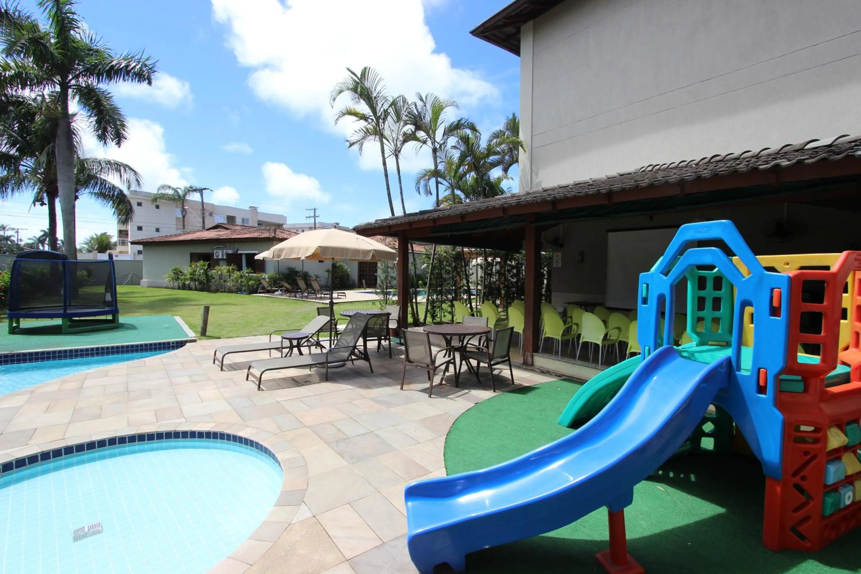 Children play ground in Hotel Ilhas do Caribe - Na melhor região da Praia da Enseada