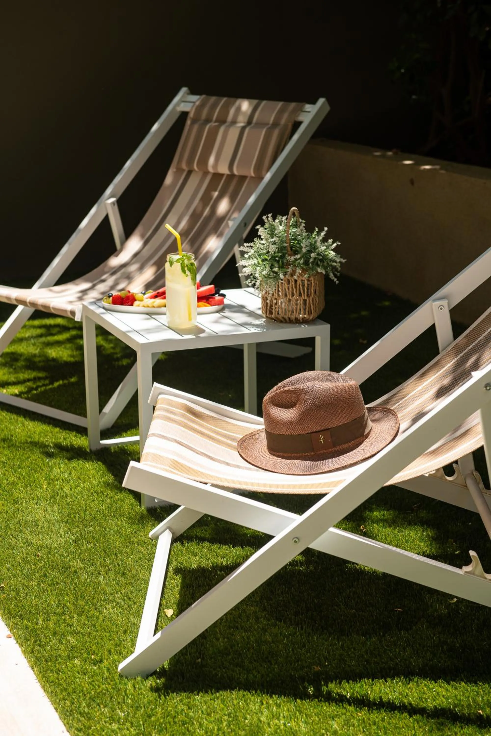 Seating area in Athenian Riviera Hotel& Suites