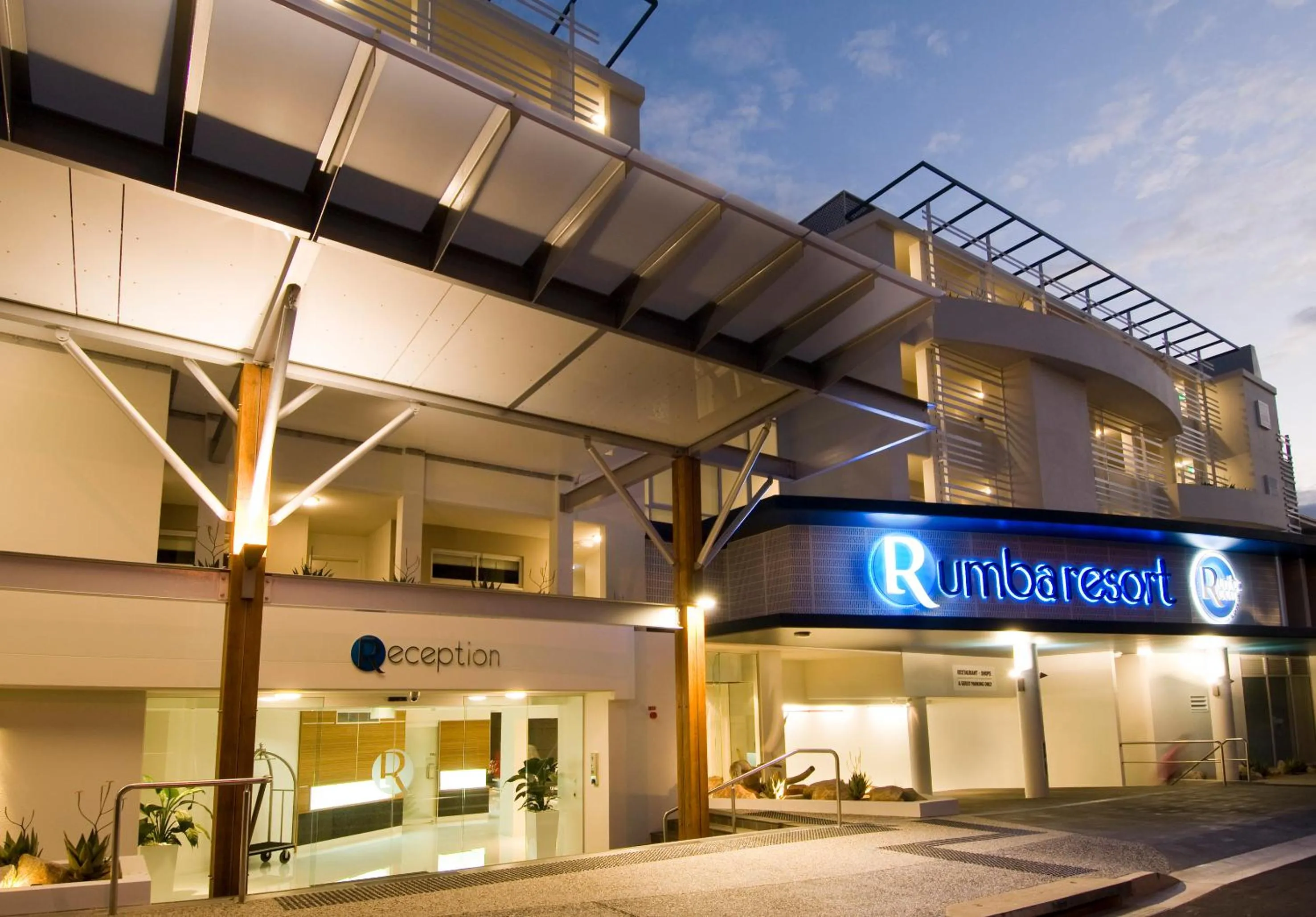 Facade/entrance in Rumba Beach Resort