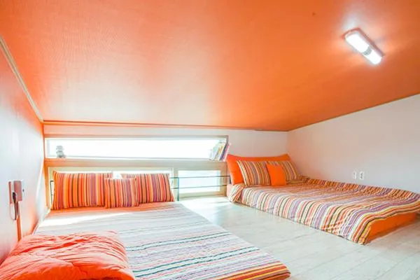 Bed in 오후여섯시펜션