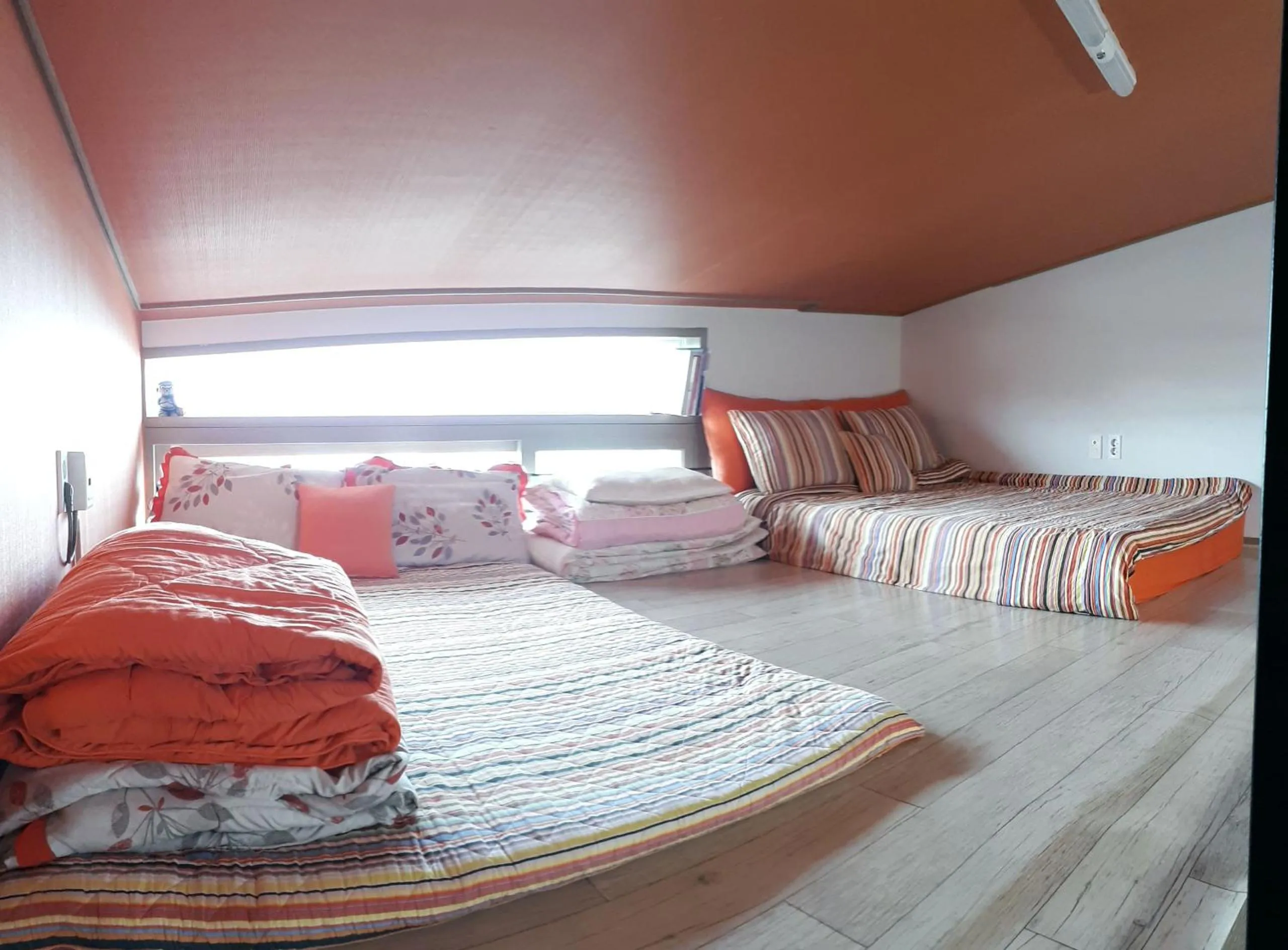 Bed in 오후여섯시펜션