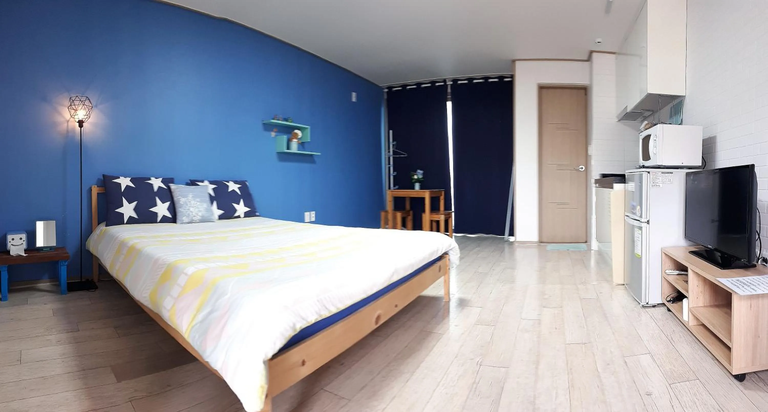 Bed in 오후여섯시펜션