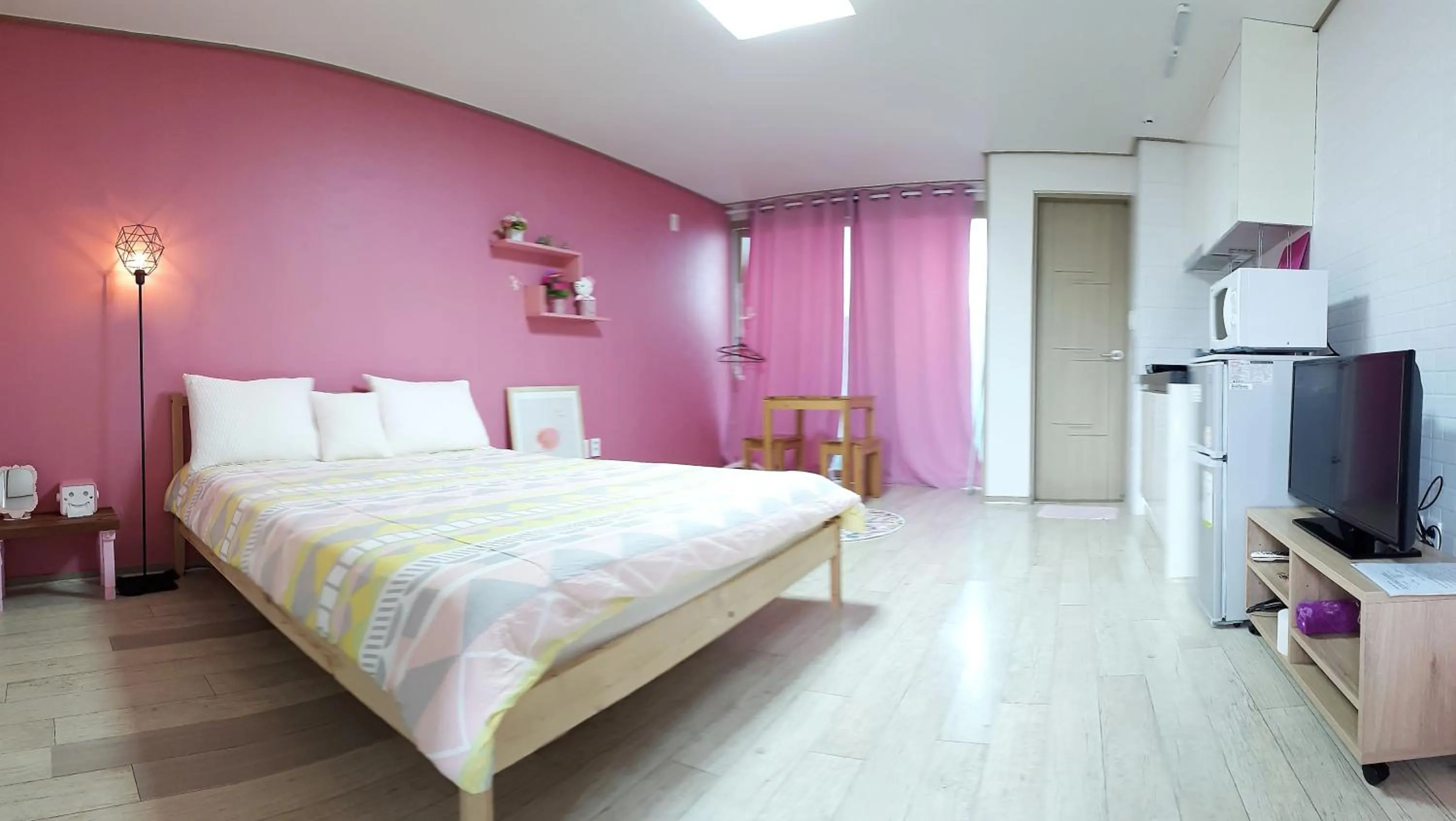 Bed in 오후여섯시펜션