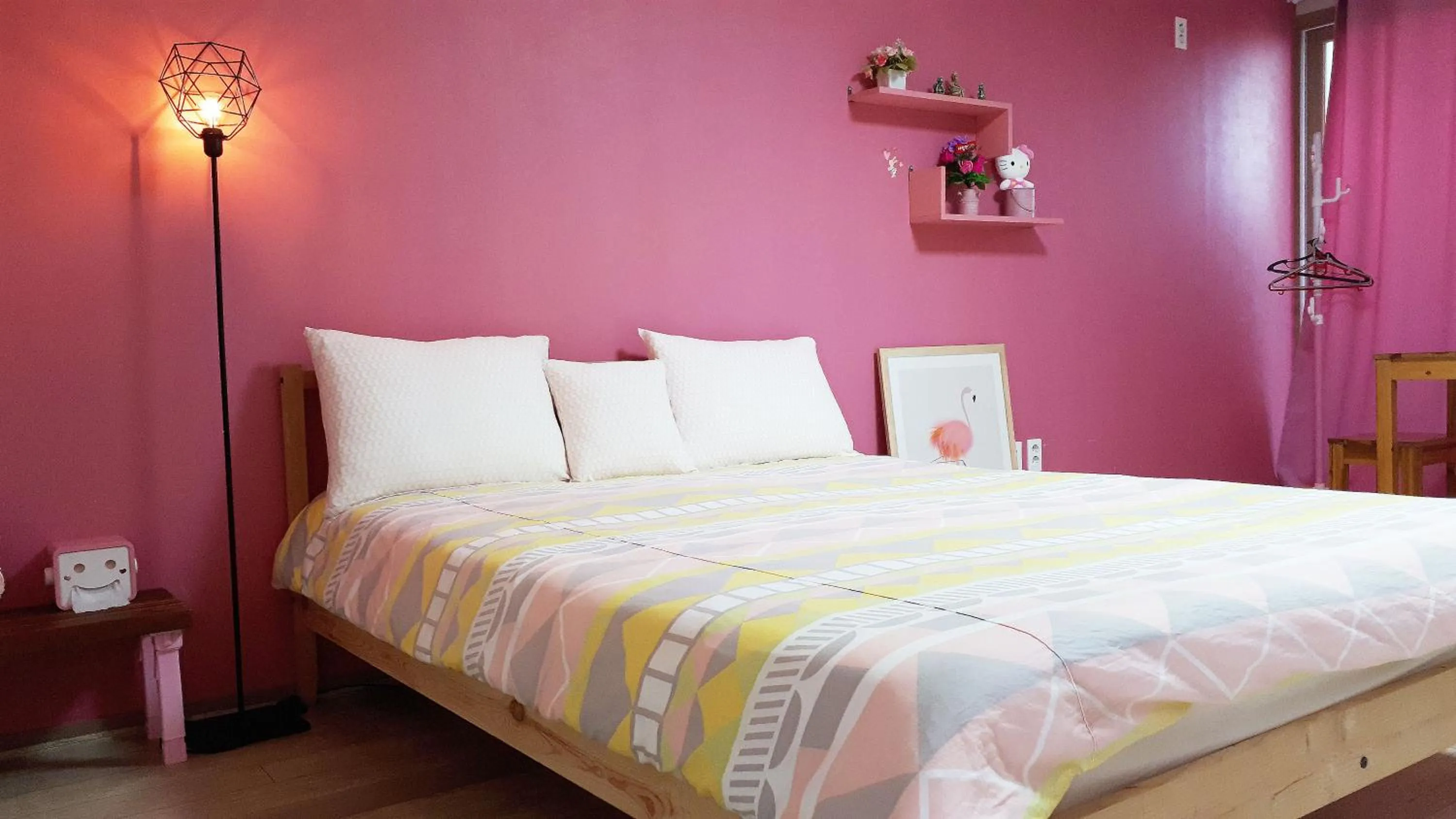 Bed in 오후여섯시펜션