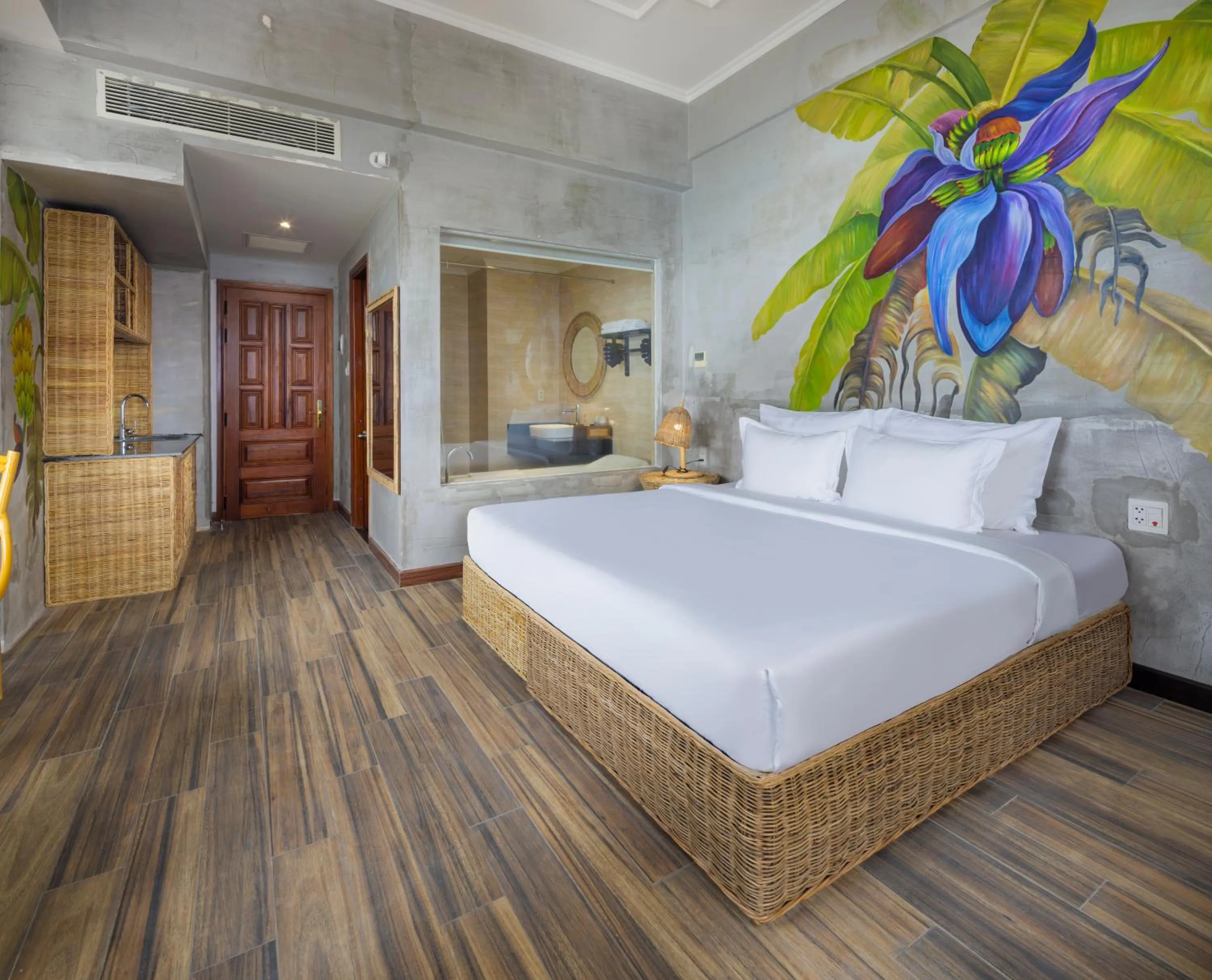 Photo of the whole room, Bed in MissBamboo Hotel Nha Trang