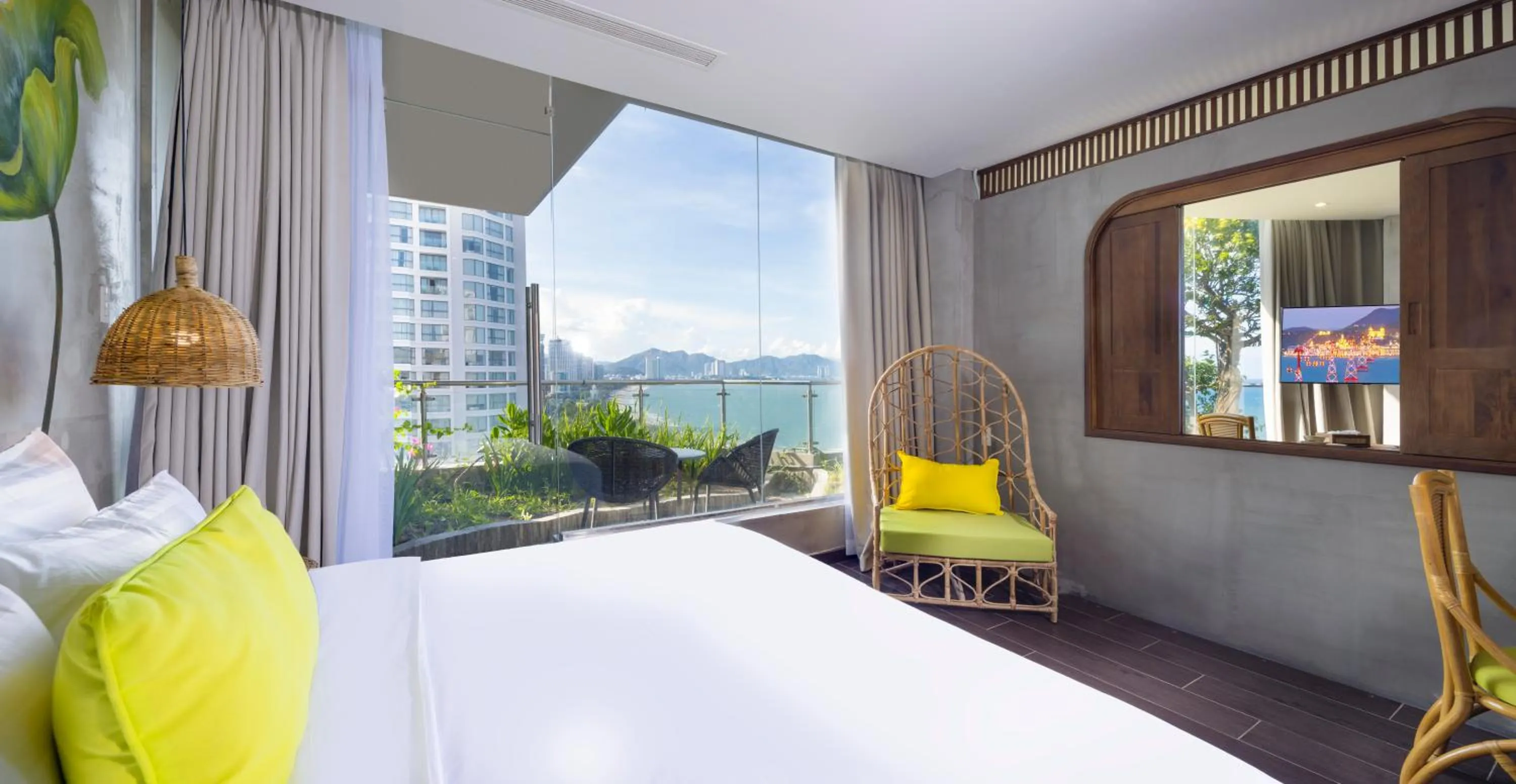 Photo of the whole room, Bed in MissBamboo Hotel Nha Trang