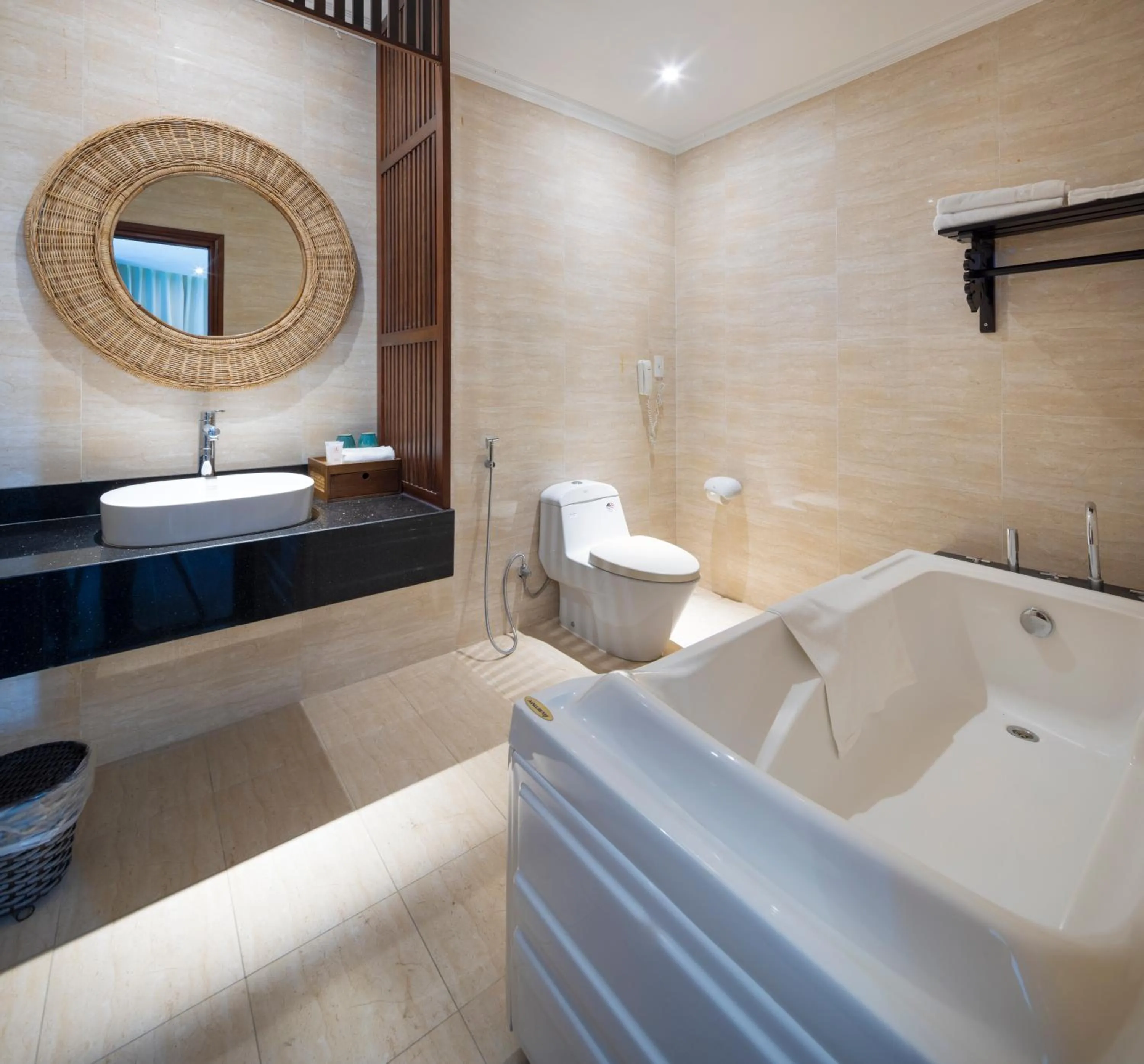 Toilet in MissBamboo Hotel Nha Trang