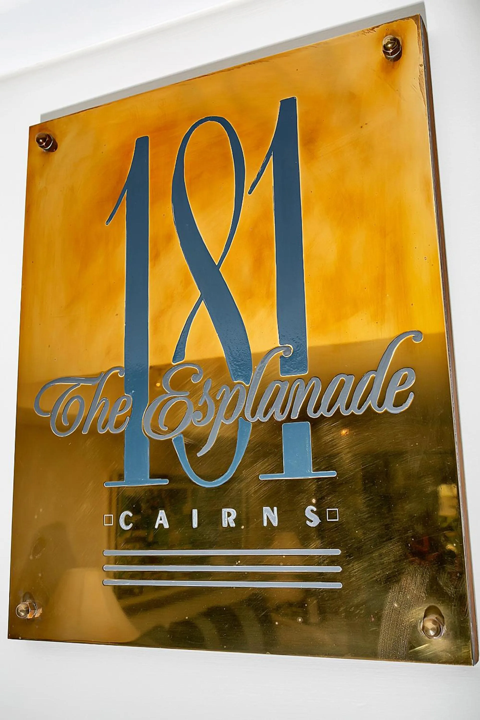 Property logo or sign in 181 The Esplanade