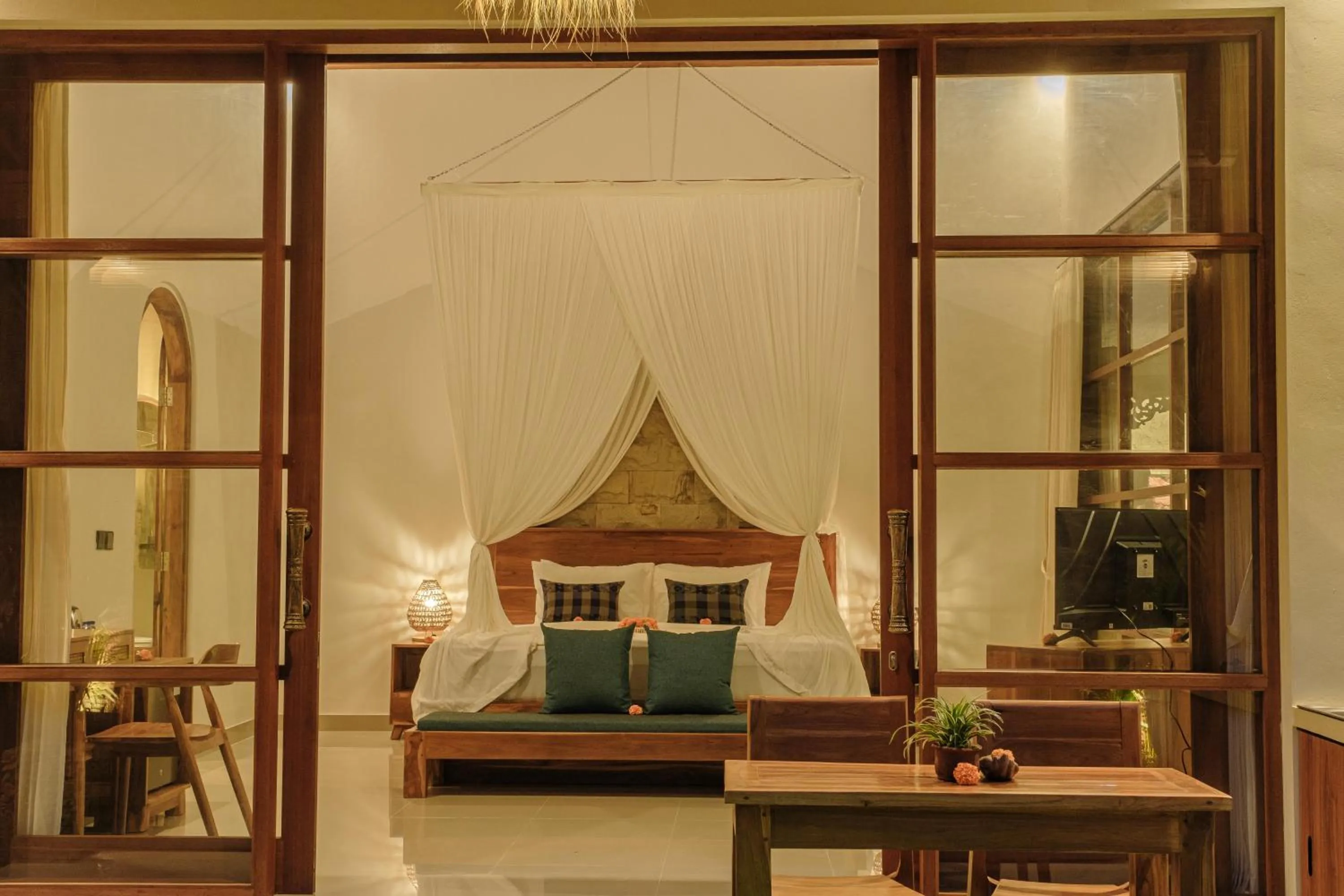 Living room, Bed in Way Ubud