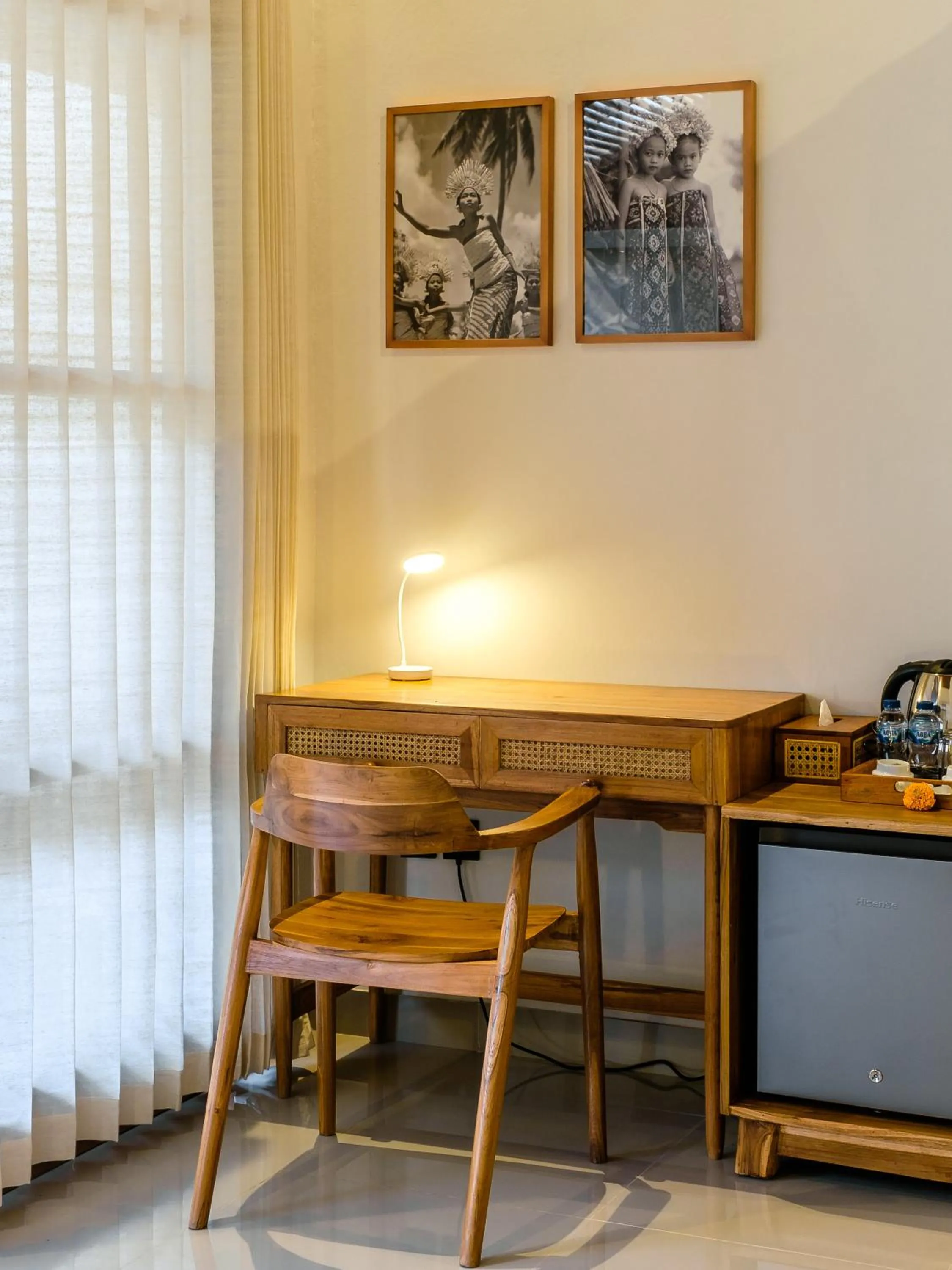 Seating area in Way Ubud