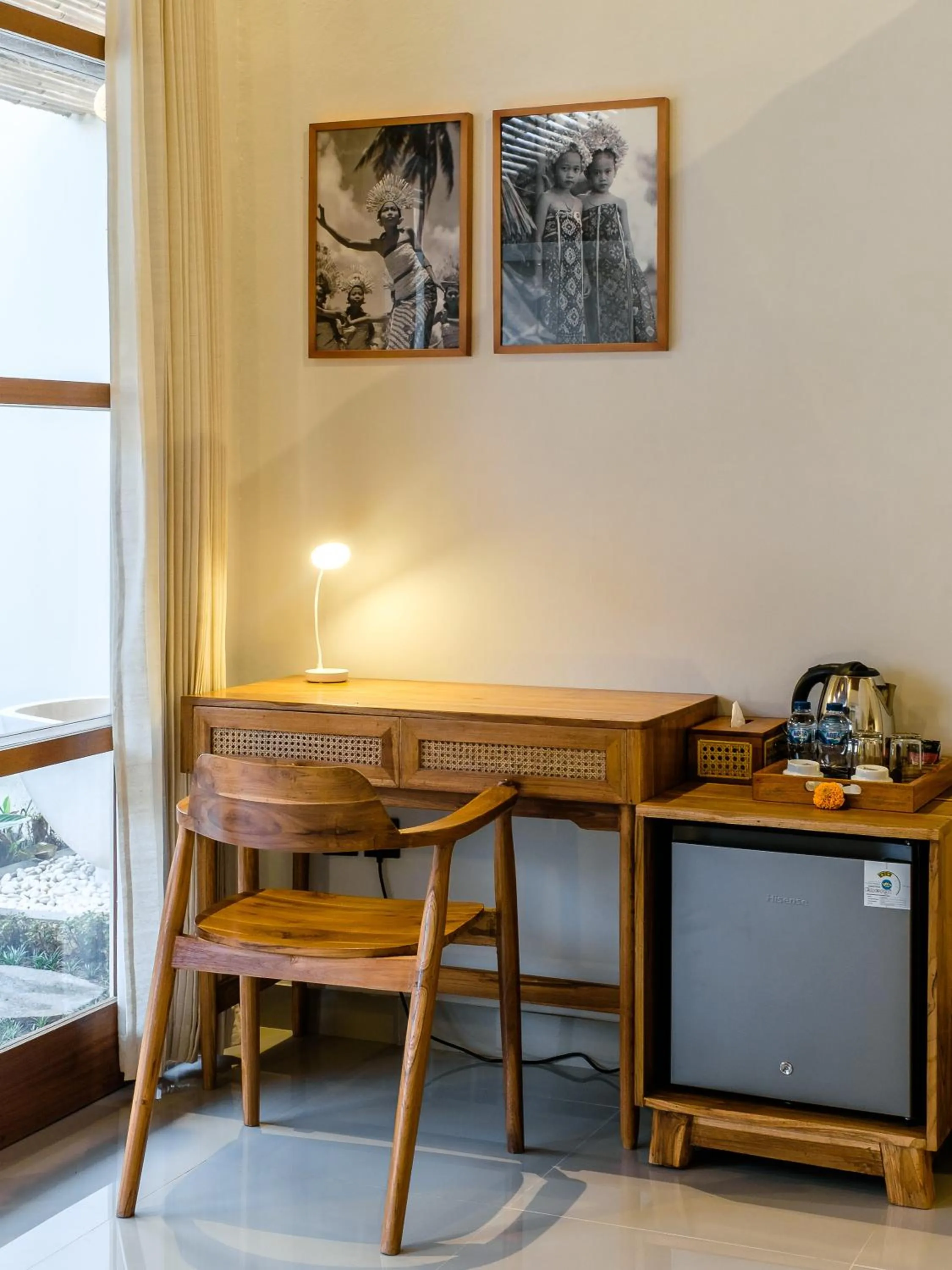 Seating area in Way Ubud