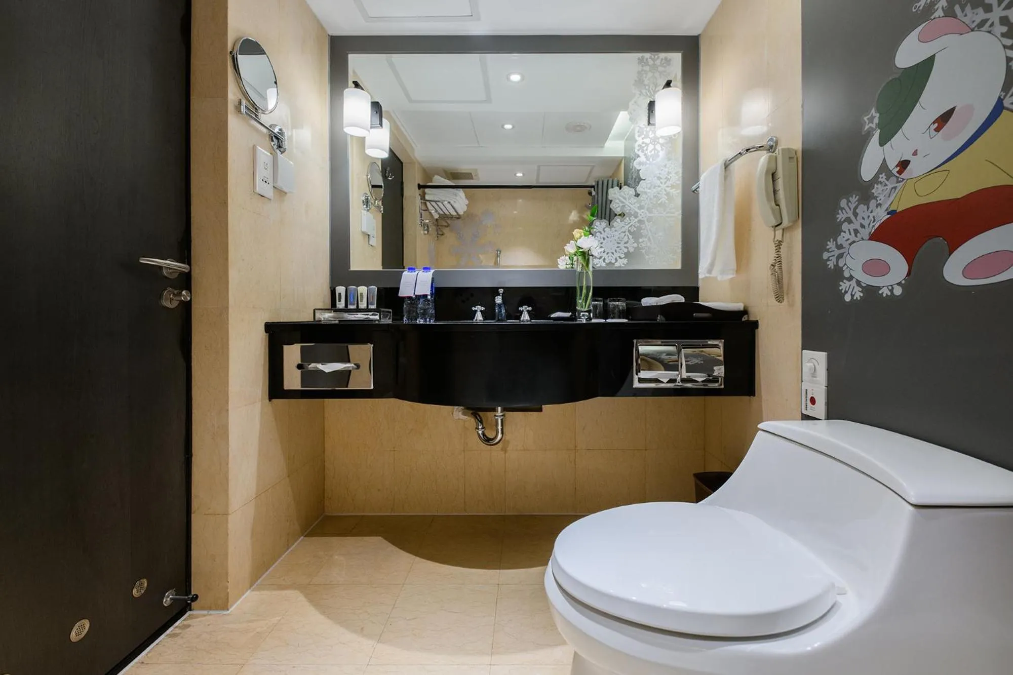 Toilet in Crowne Plaza Shanghai by IHG