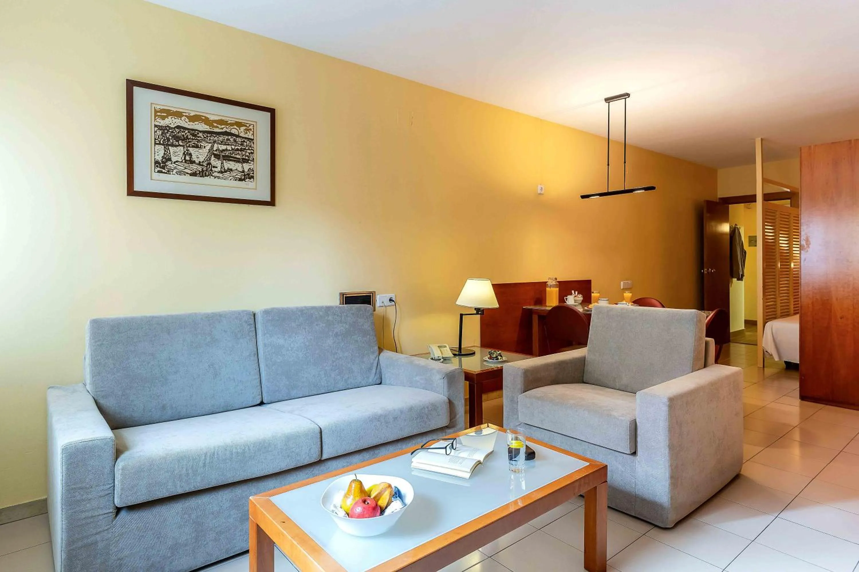 Living room in Aparthotel Bertrán