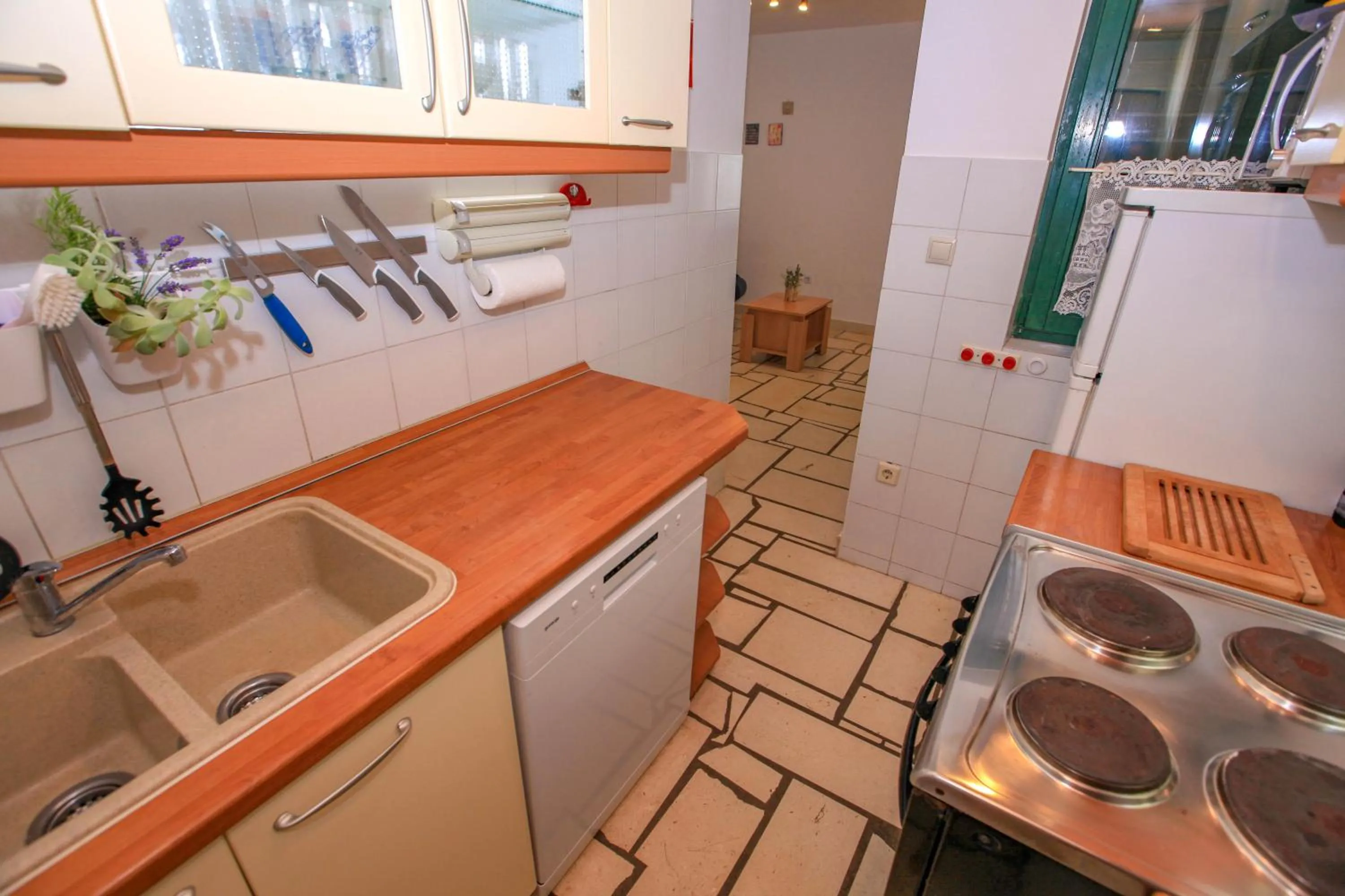 Kitchen or kitchenette in Apartments Erika