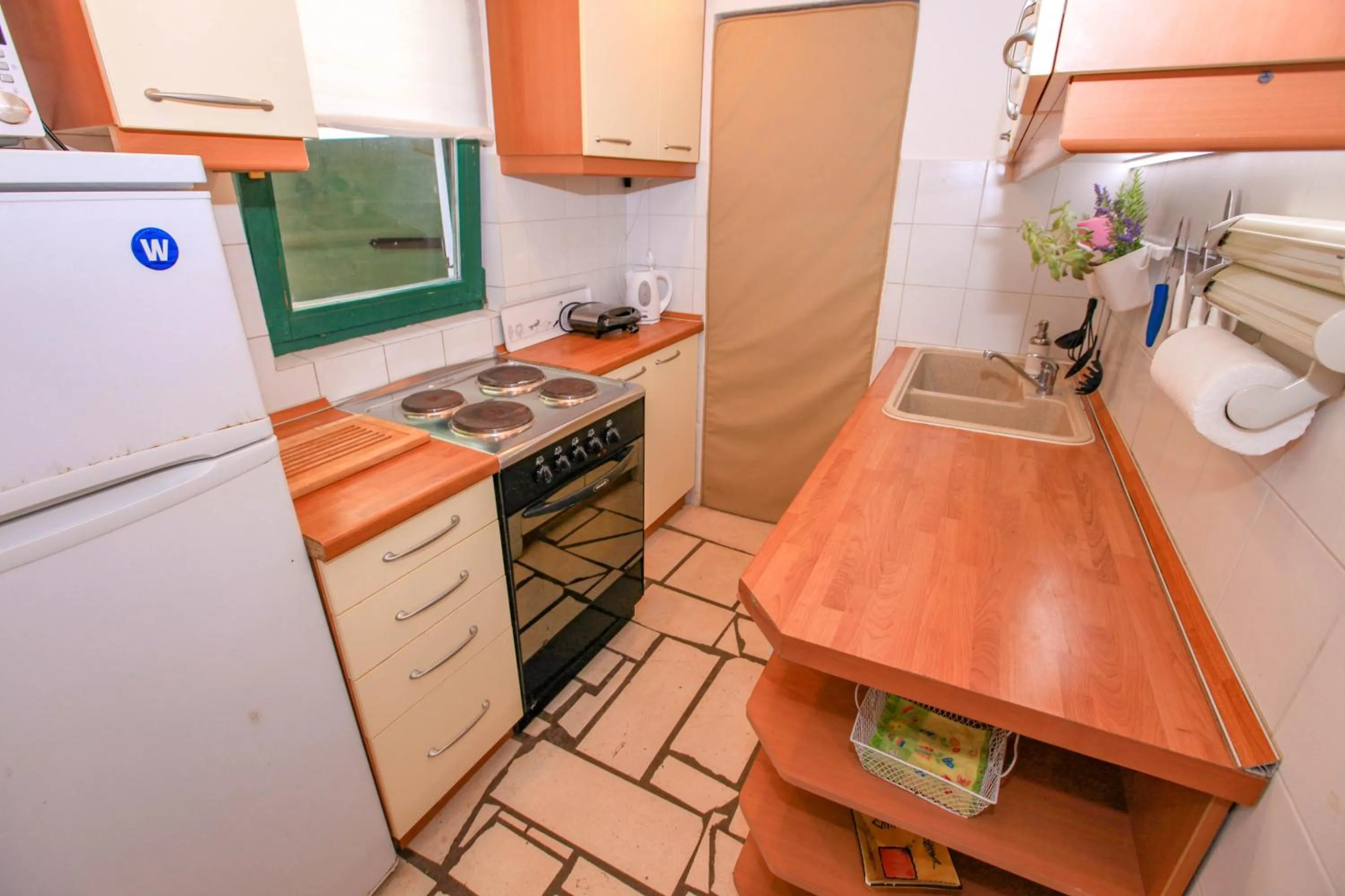 Kitchen or kitchenette in Apartments Erika