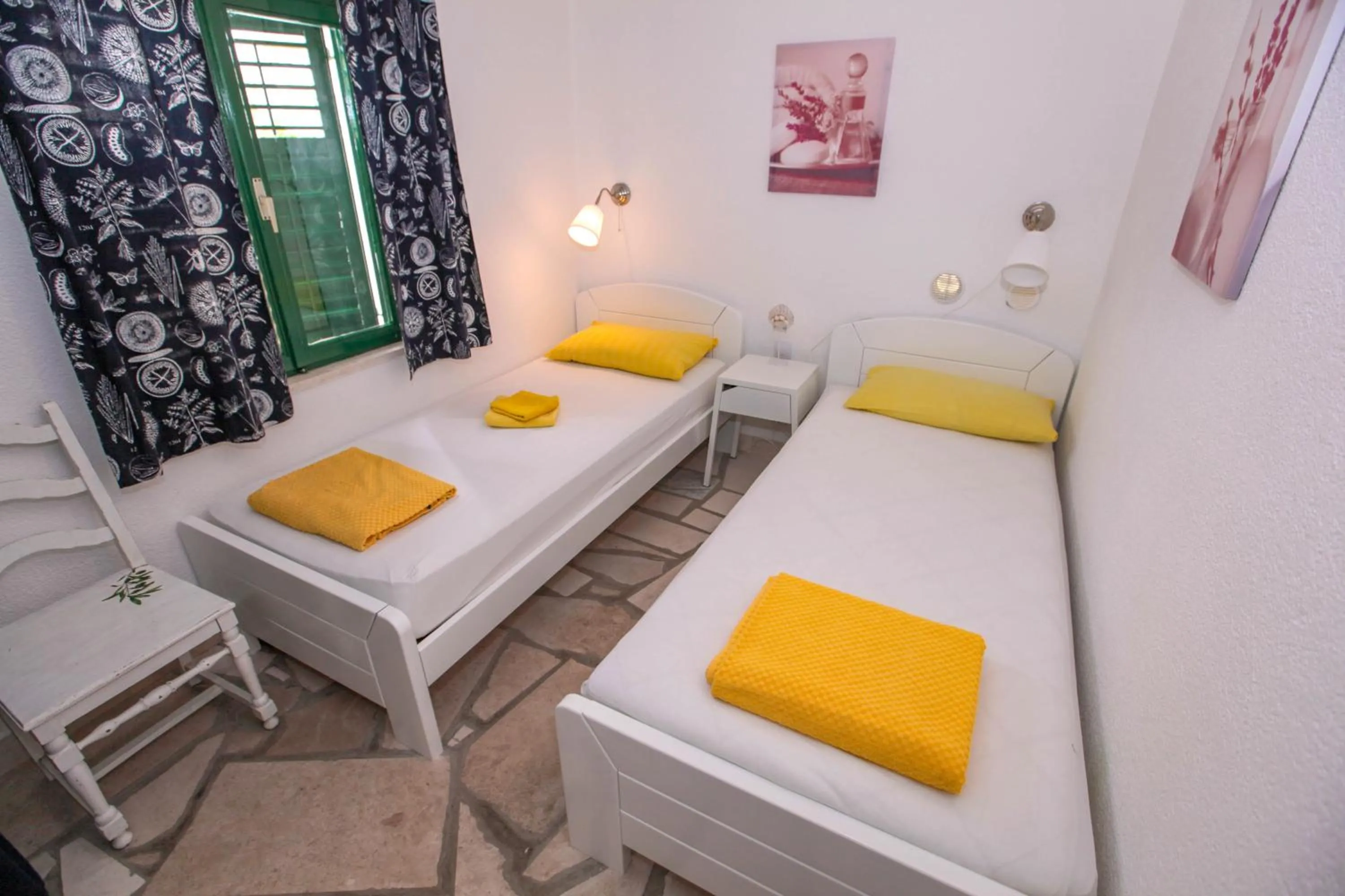 Bed in Apartments Erika
