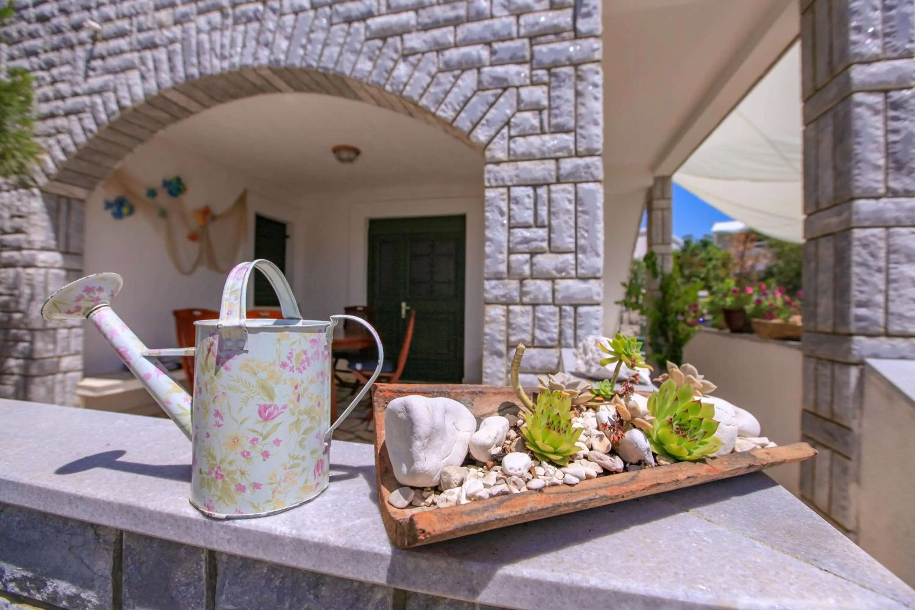 Patio in Apartments Erika