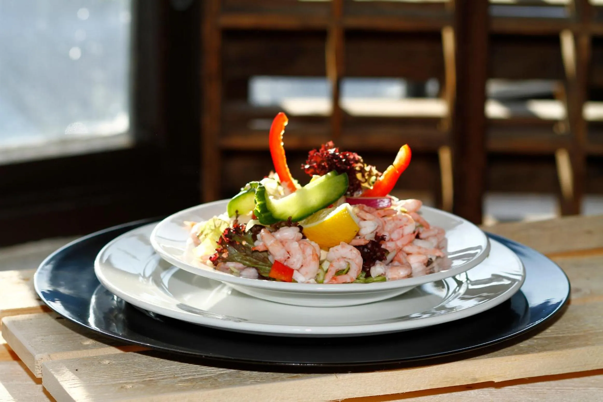 Food close-up in Grimstad Vertshus