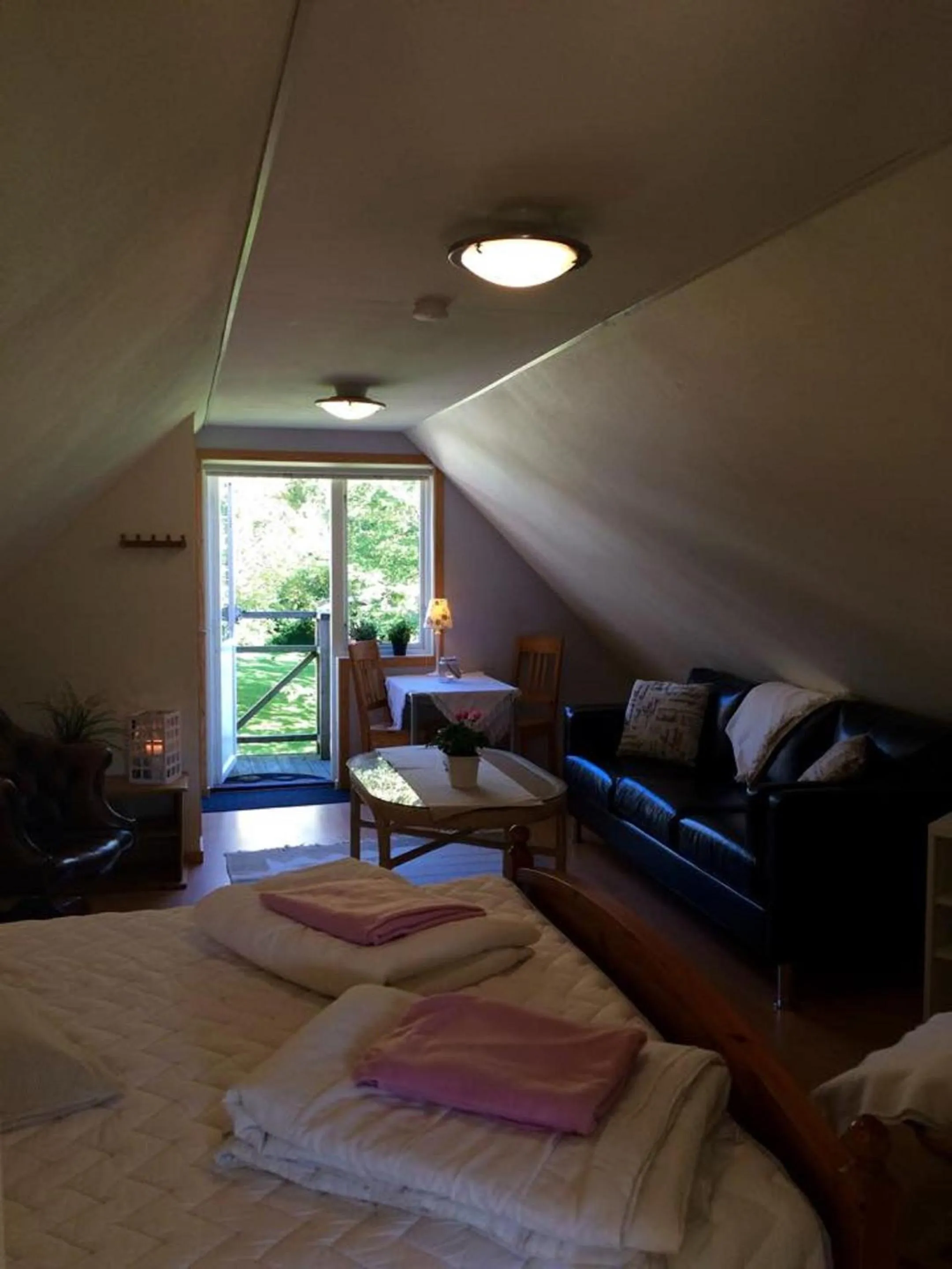 Bedroom in Gånarps rum och Stuguthyrning