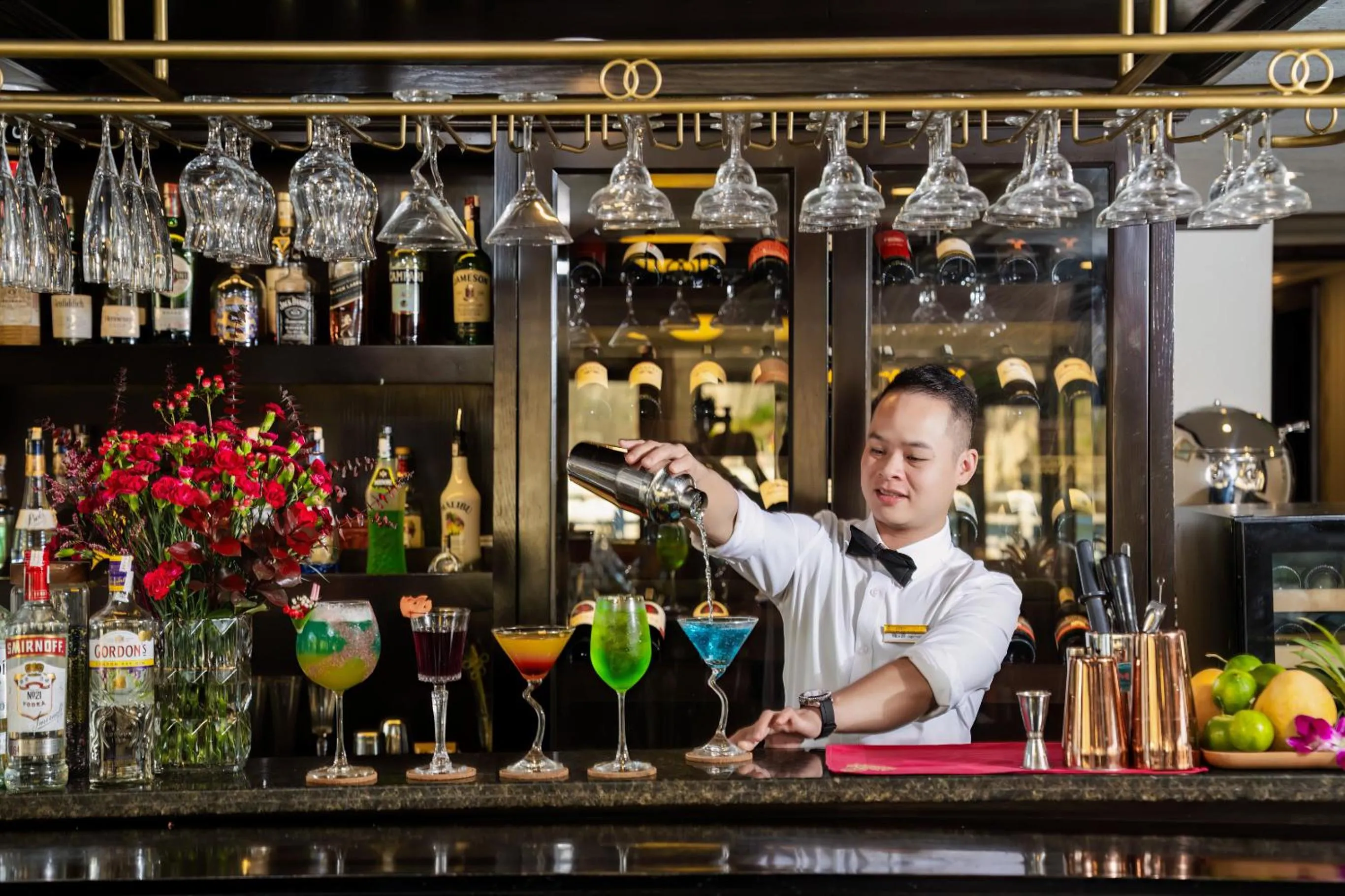 Lounge or bar in Halong Athena Cruise