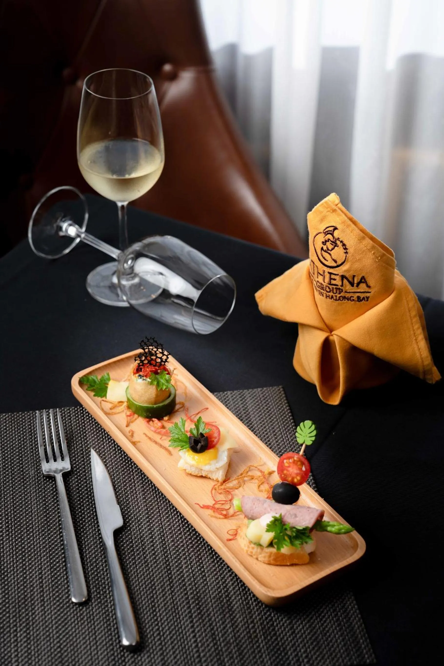 Food and drinks in Halong Athena Cruise