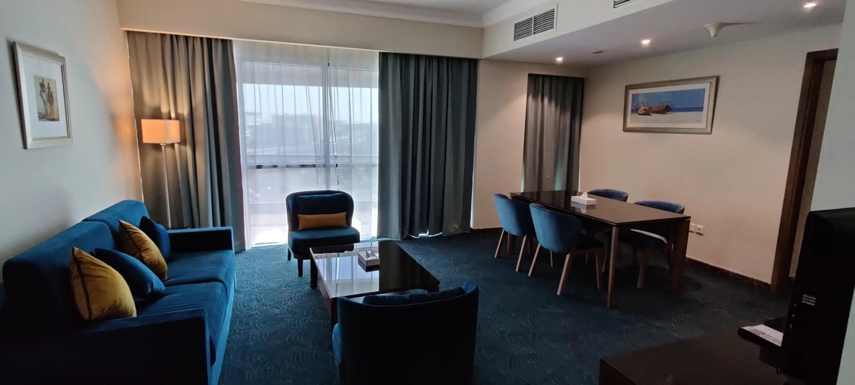 Living room in City Seasons Hotel Dubai