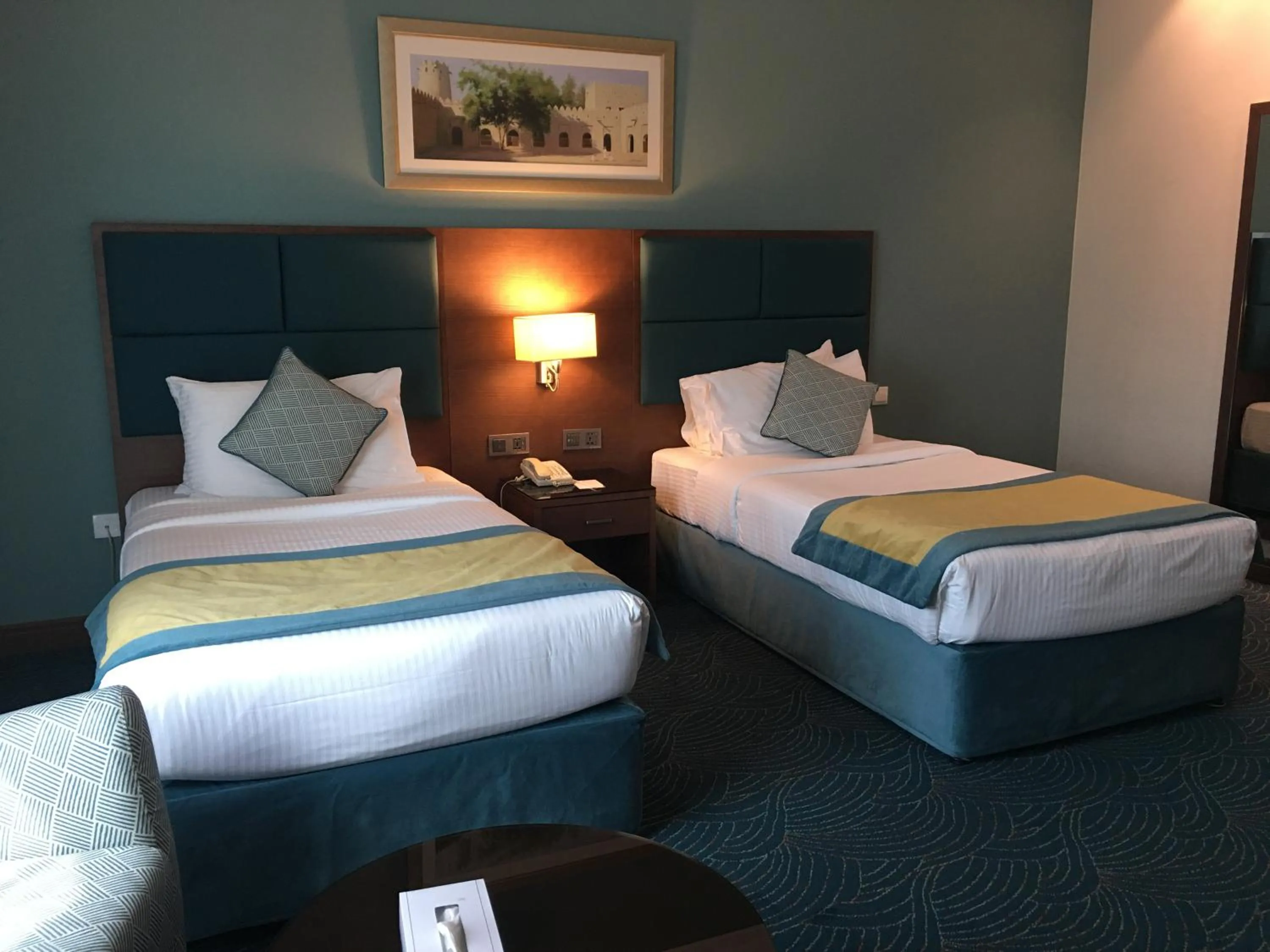 Bed in City Seasons Hotel Dubai