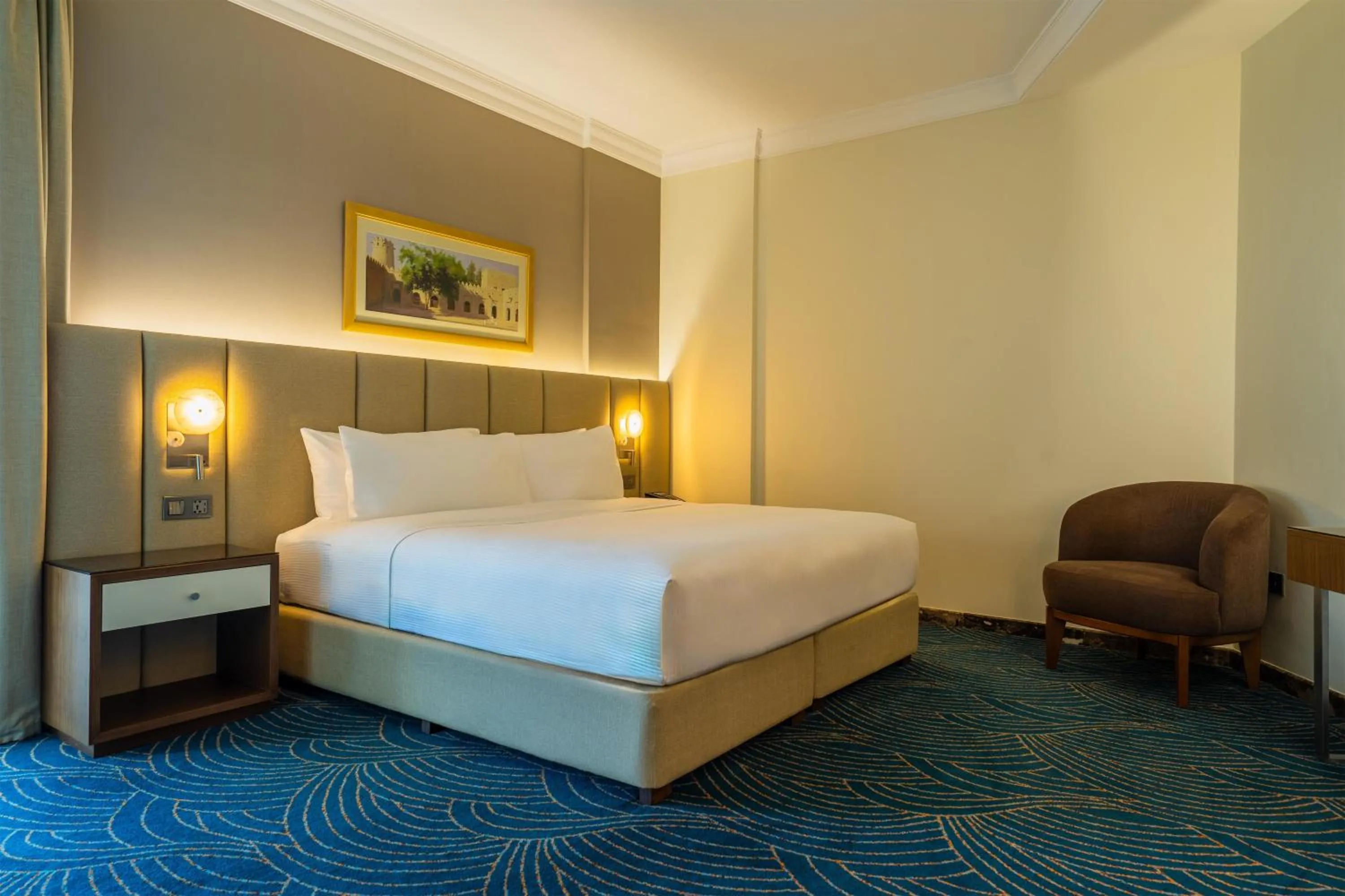 Bed in DoubleTree by Hilton Dubai Port Saeed