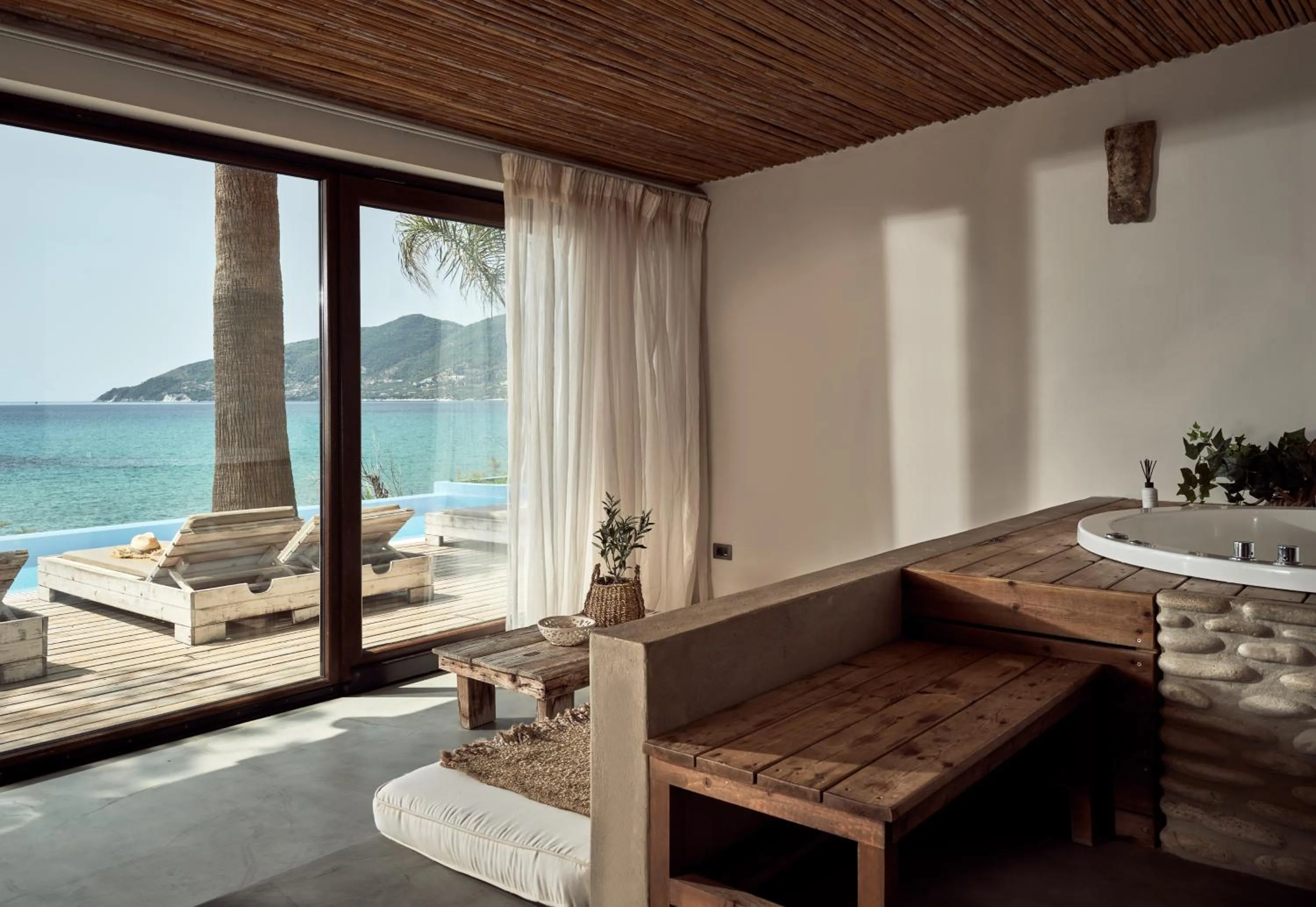 Sea view in Gloria Maris Hotel Suites and Villas