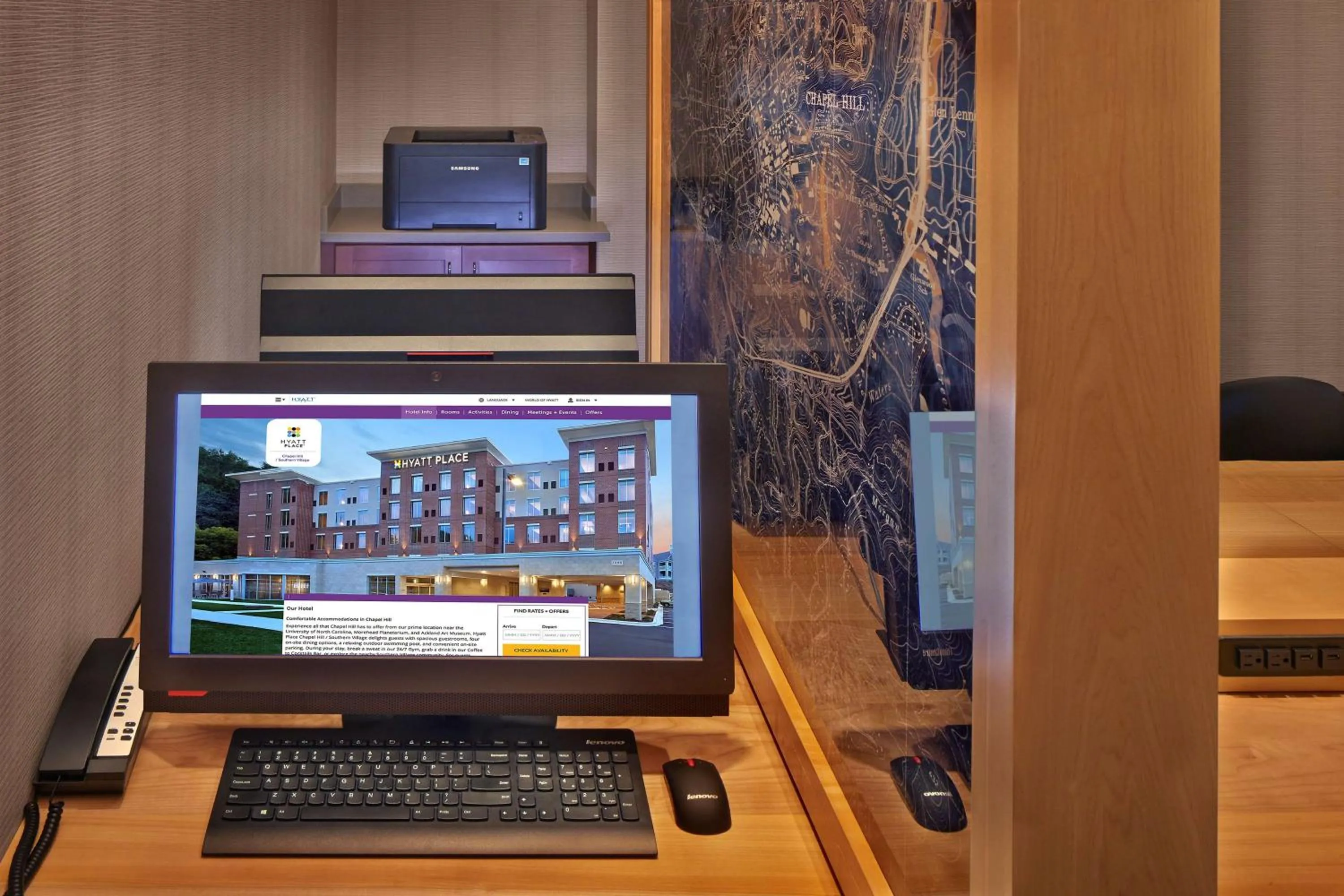 Lobby or reception in Hyatt Place Chapel Hill