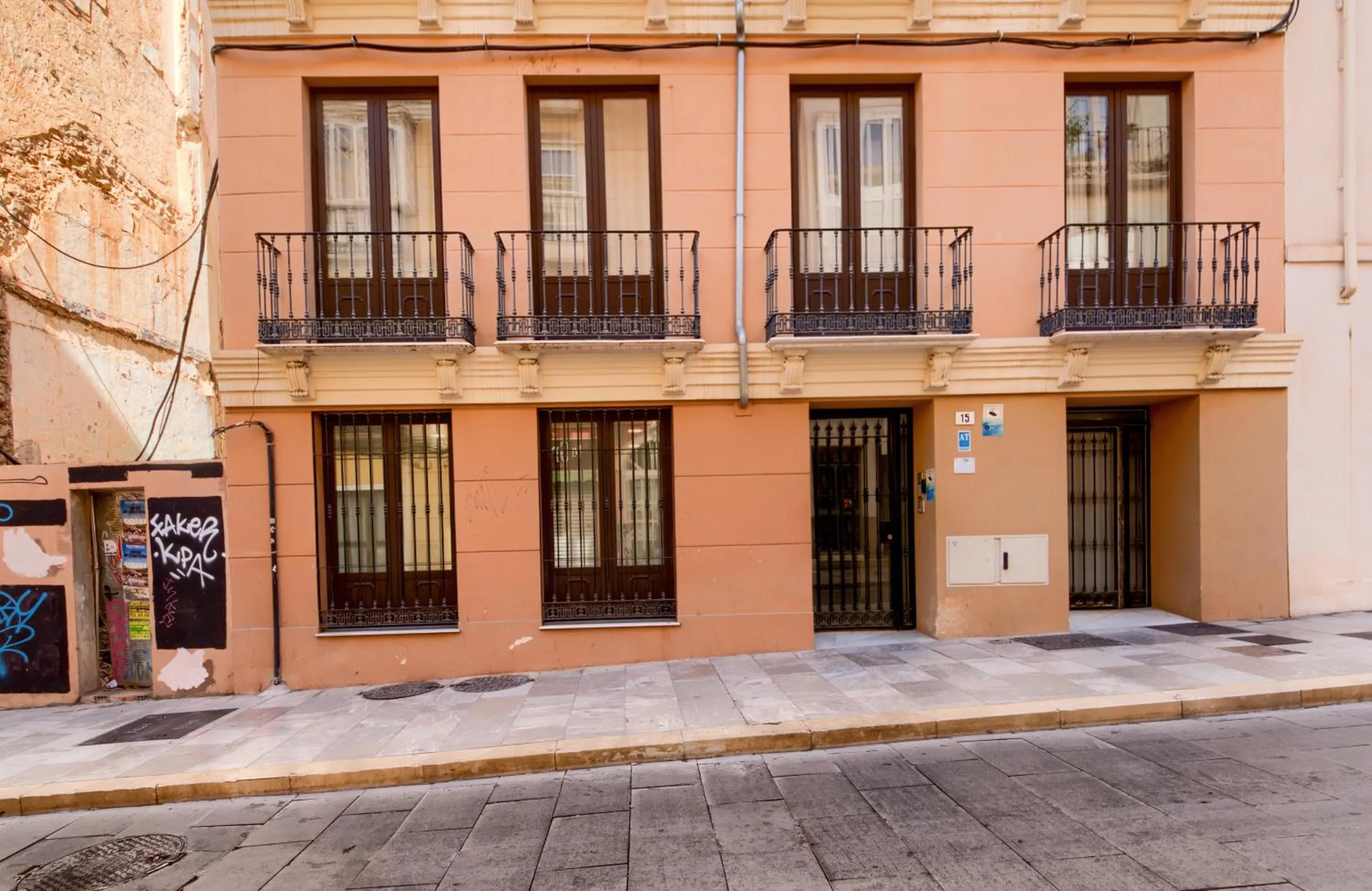 Property building in Holidays2Malaga Suites