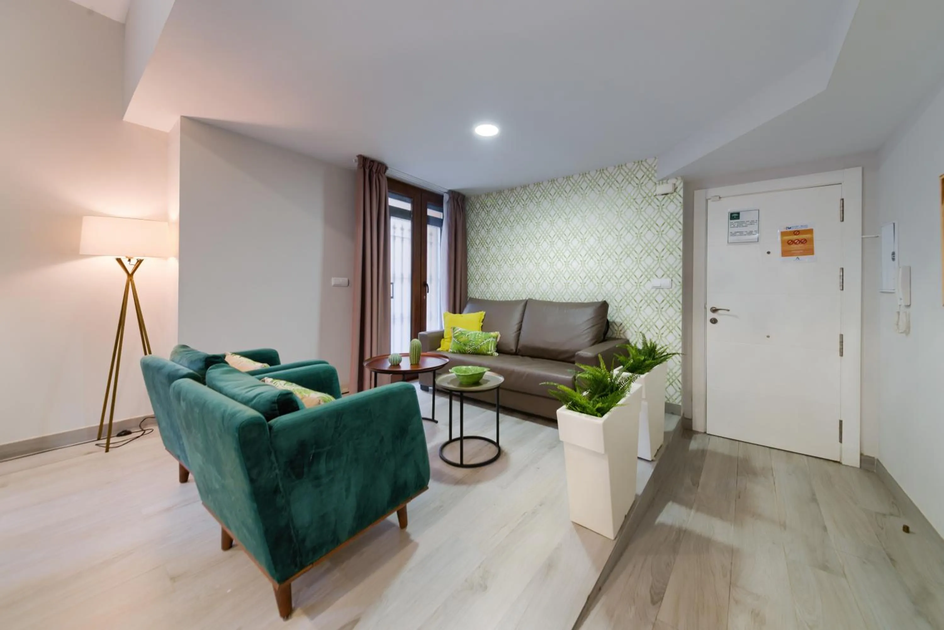 Living room in Holidays2Malaga Suites