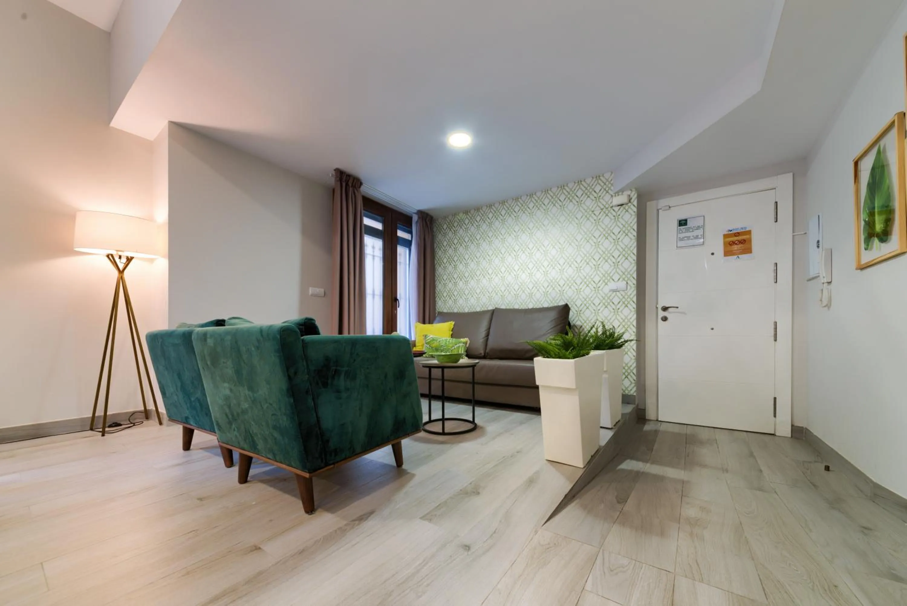 Living room in Holidays2Malaga Suites