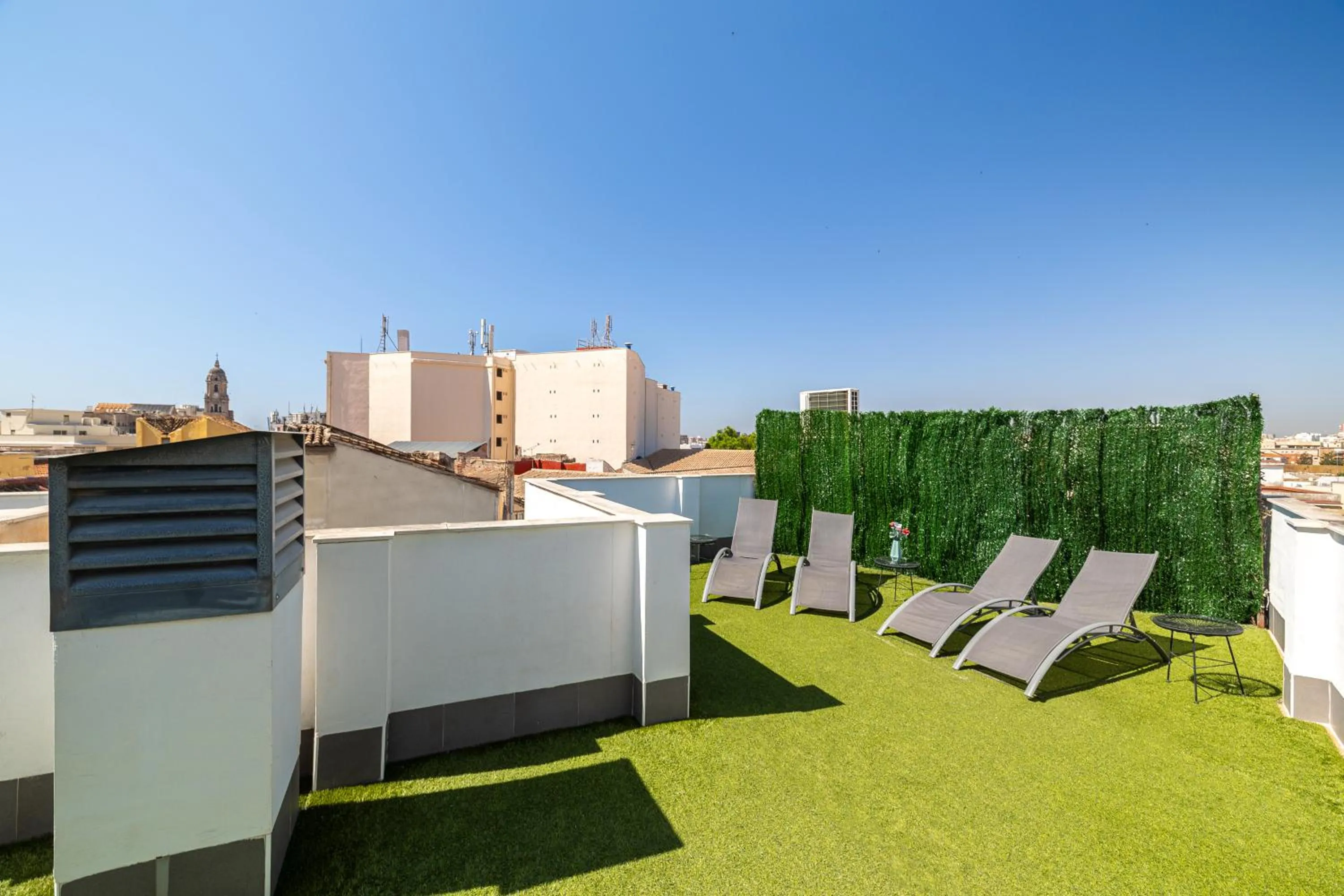 Balcony/Terrace in Holidays2Malaga Suites