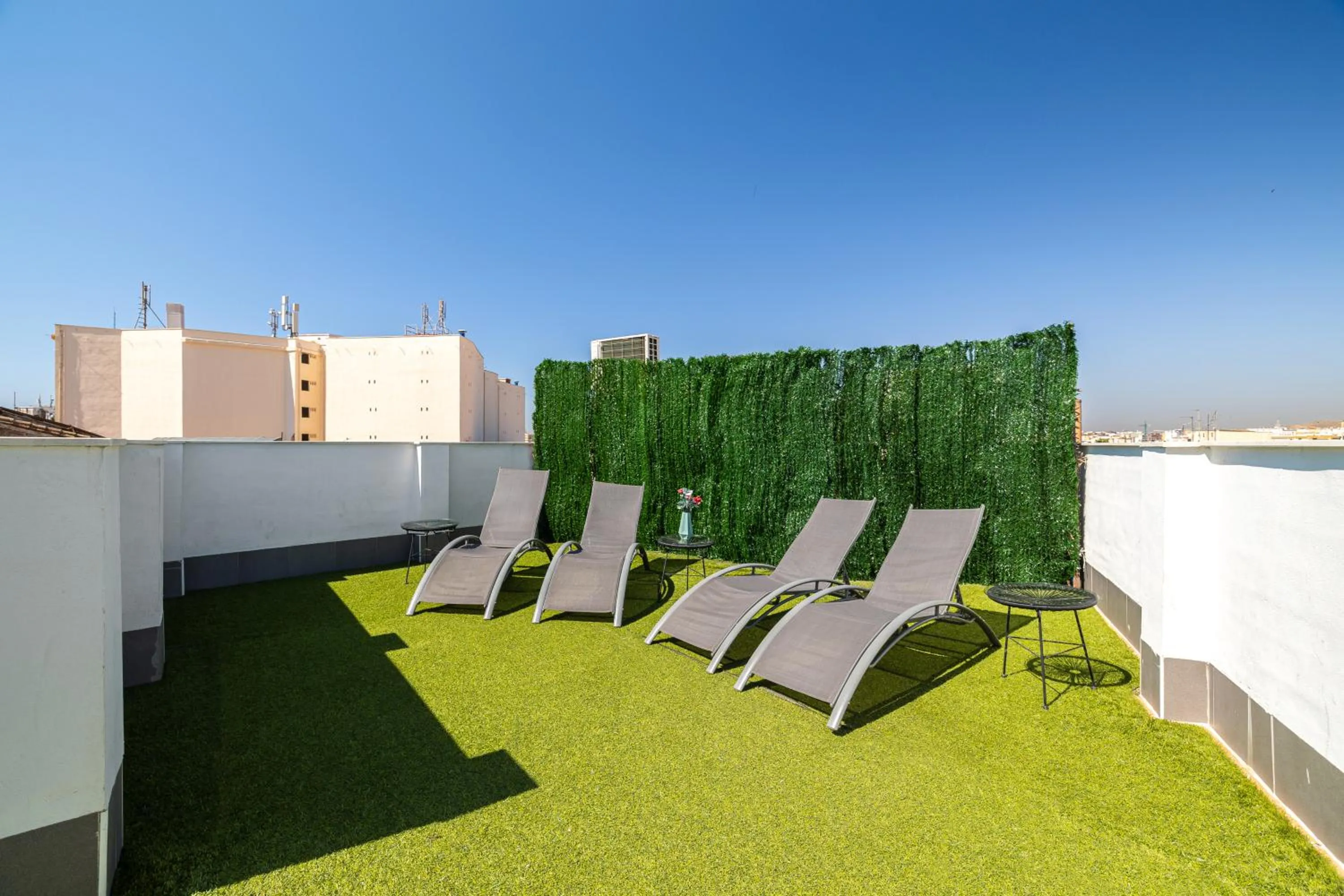 Balcony/Terrace in Holidays2Malaga Suites