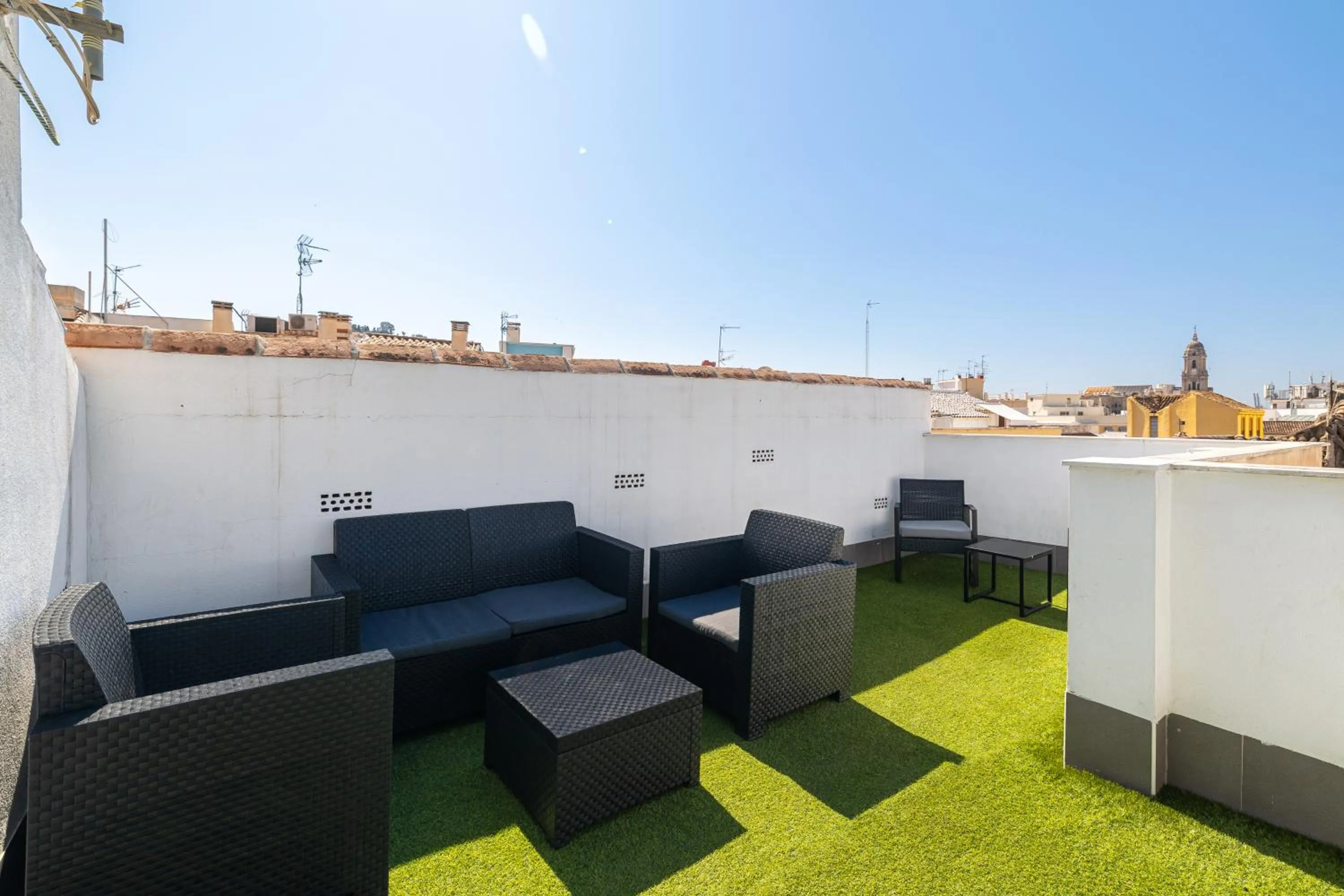 Balcony/Terrace in Holidays2Malaga Suites
