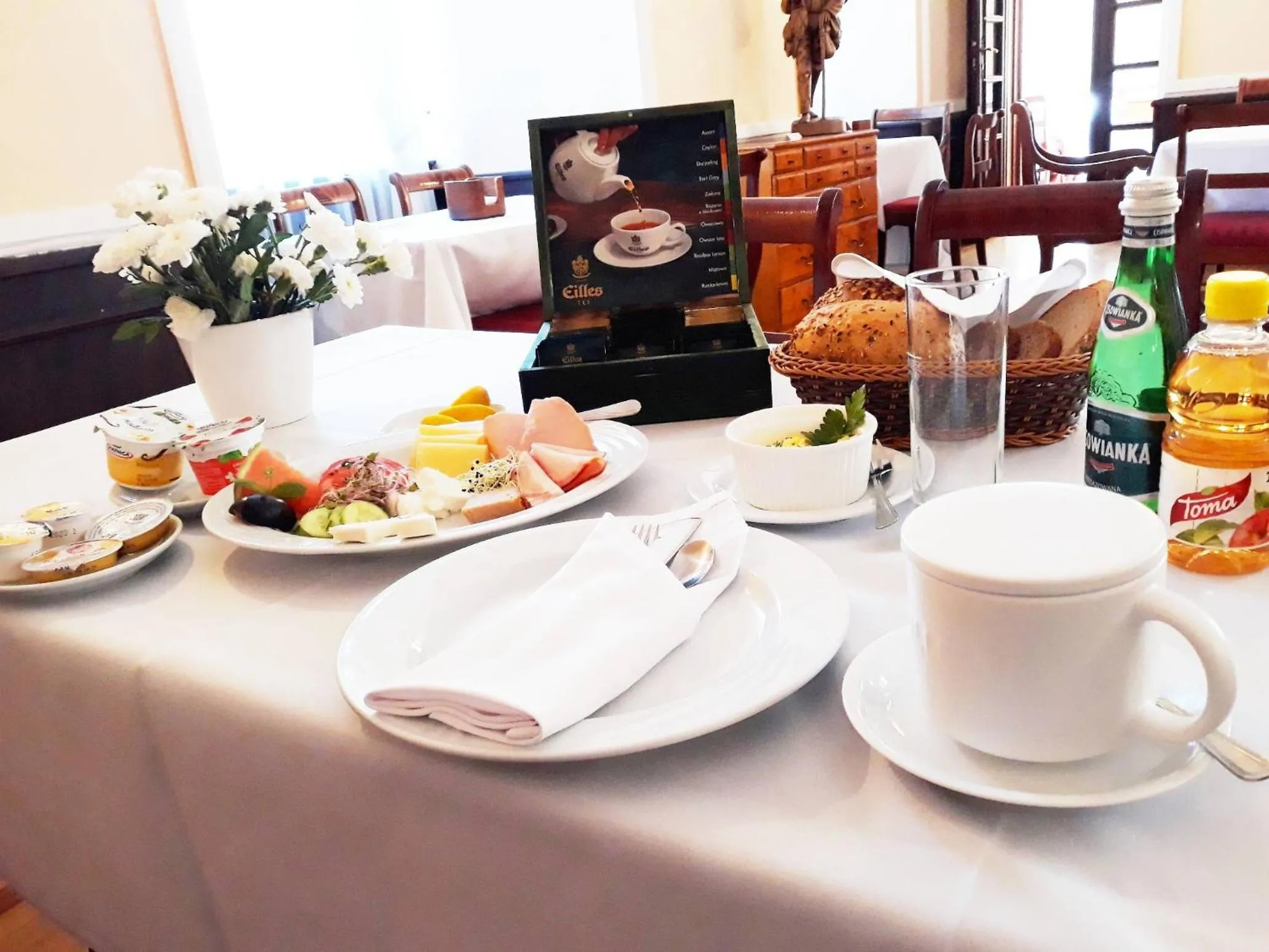 Food close-up in Hotel Zamek Królewski w Rydzynie