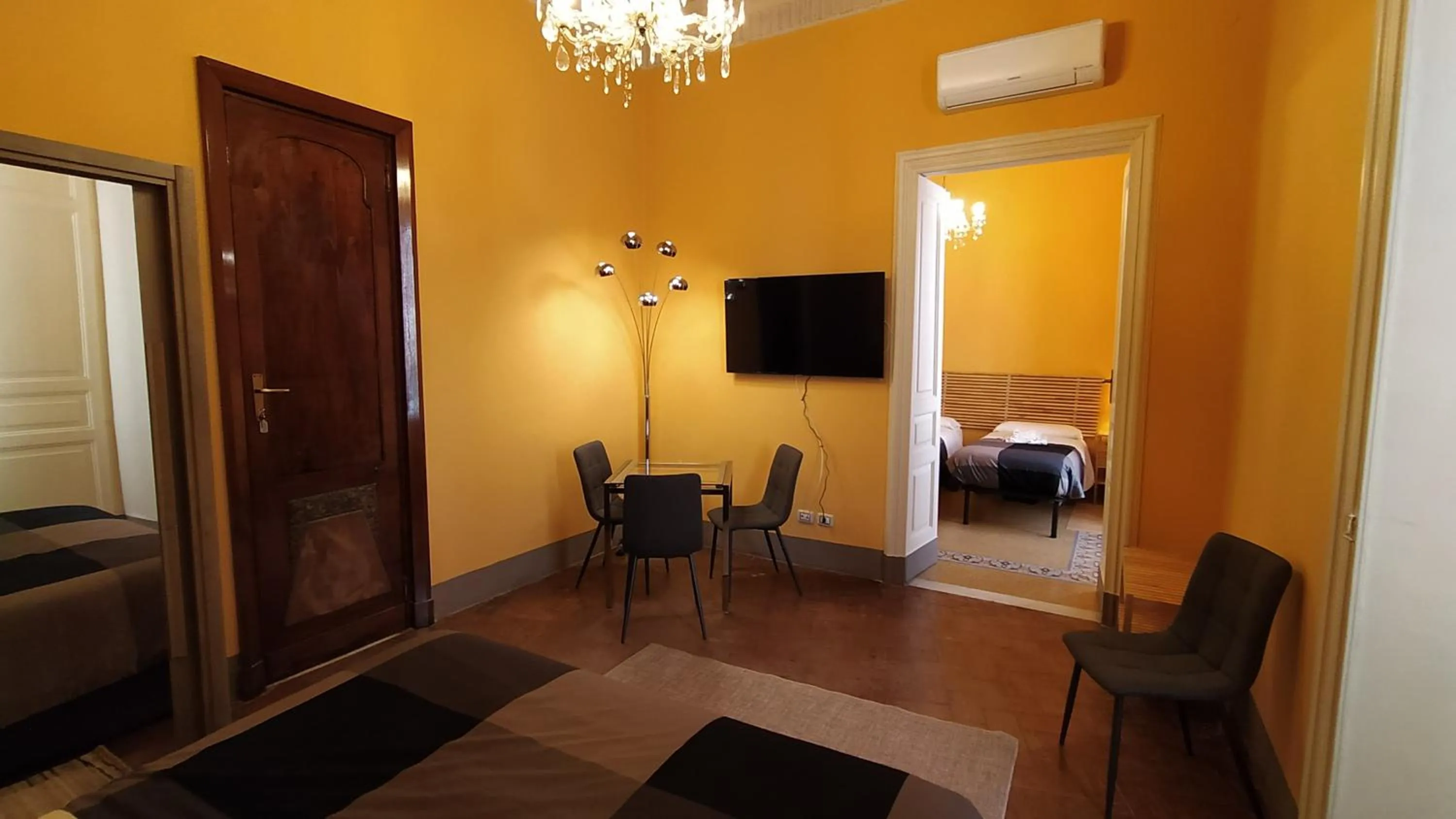 Bedroom, Bed in Palazzo Arcidiacono - luxury holidays