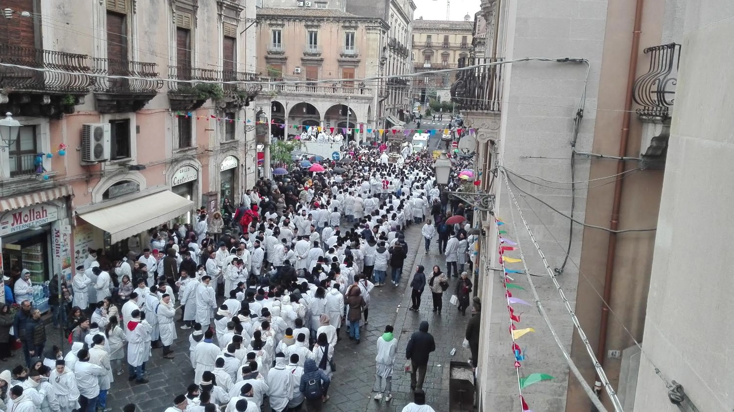 Street view in Palazzo Arcidiacono - luxury holidays