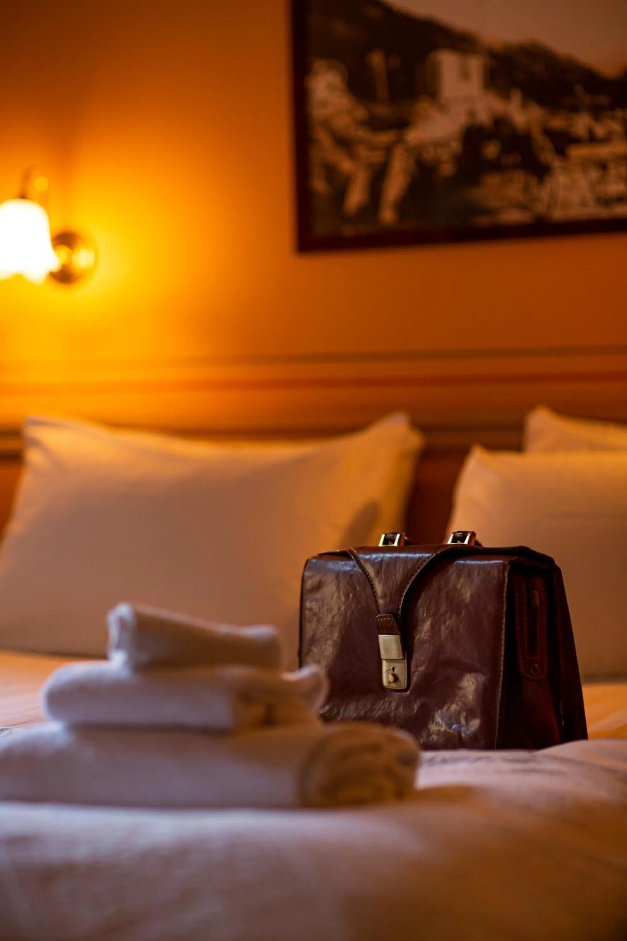 Bedroom, Bed in Dalen Hotel