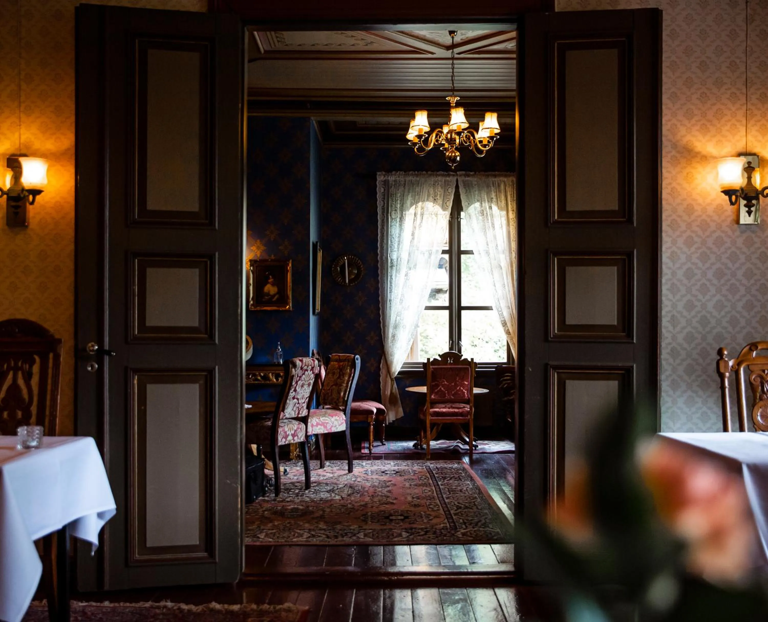 Living room in Dalen Hotel