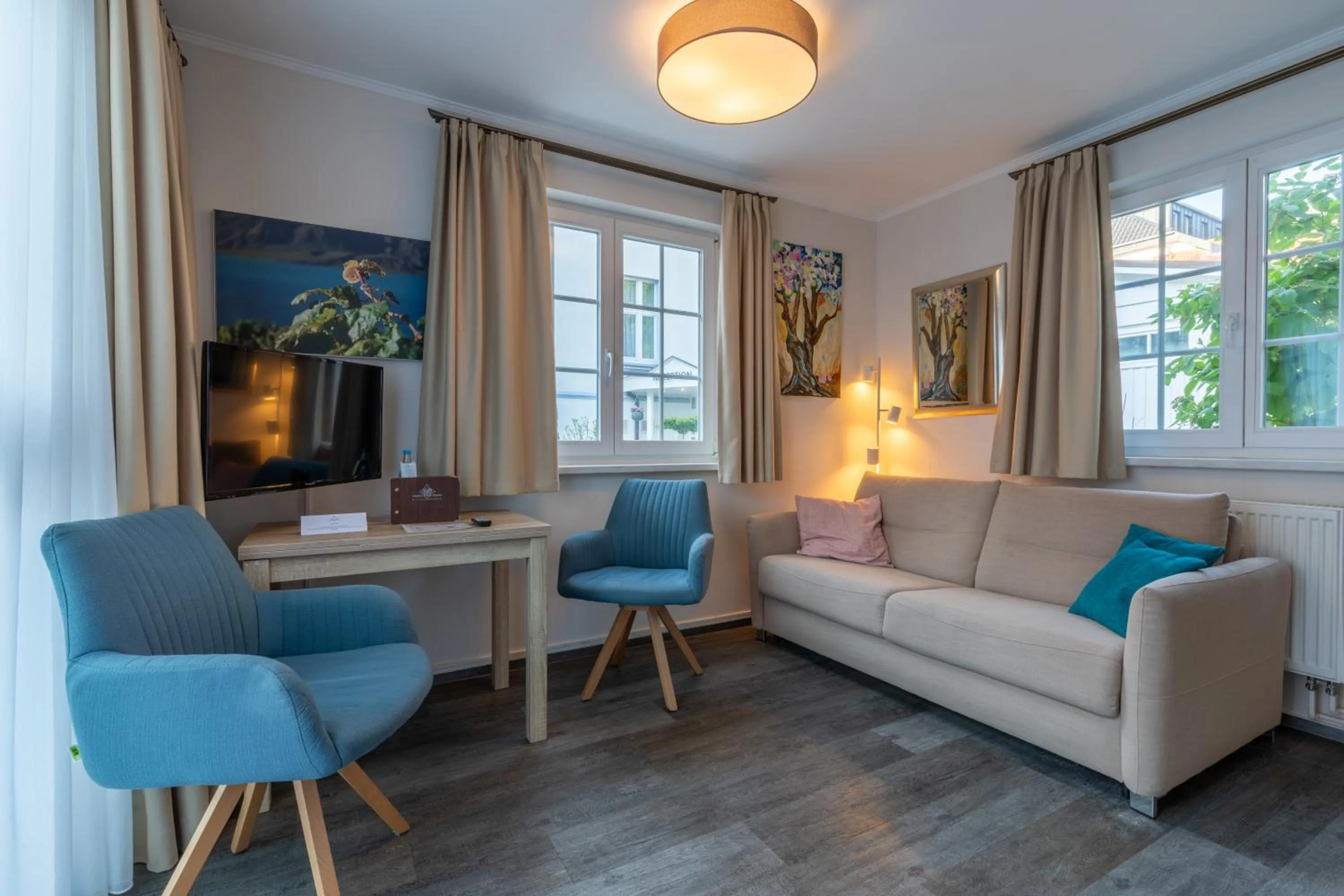 Living room in Hotel Polar-Stern