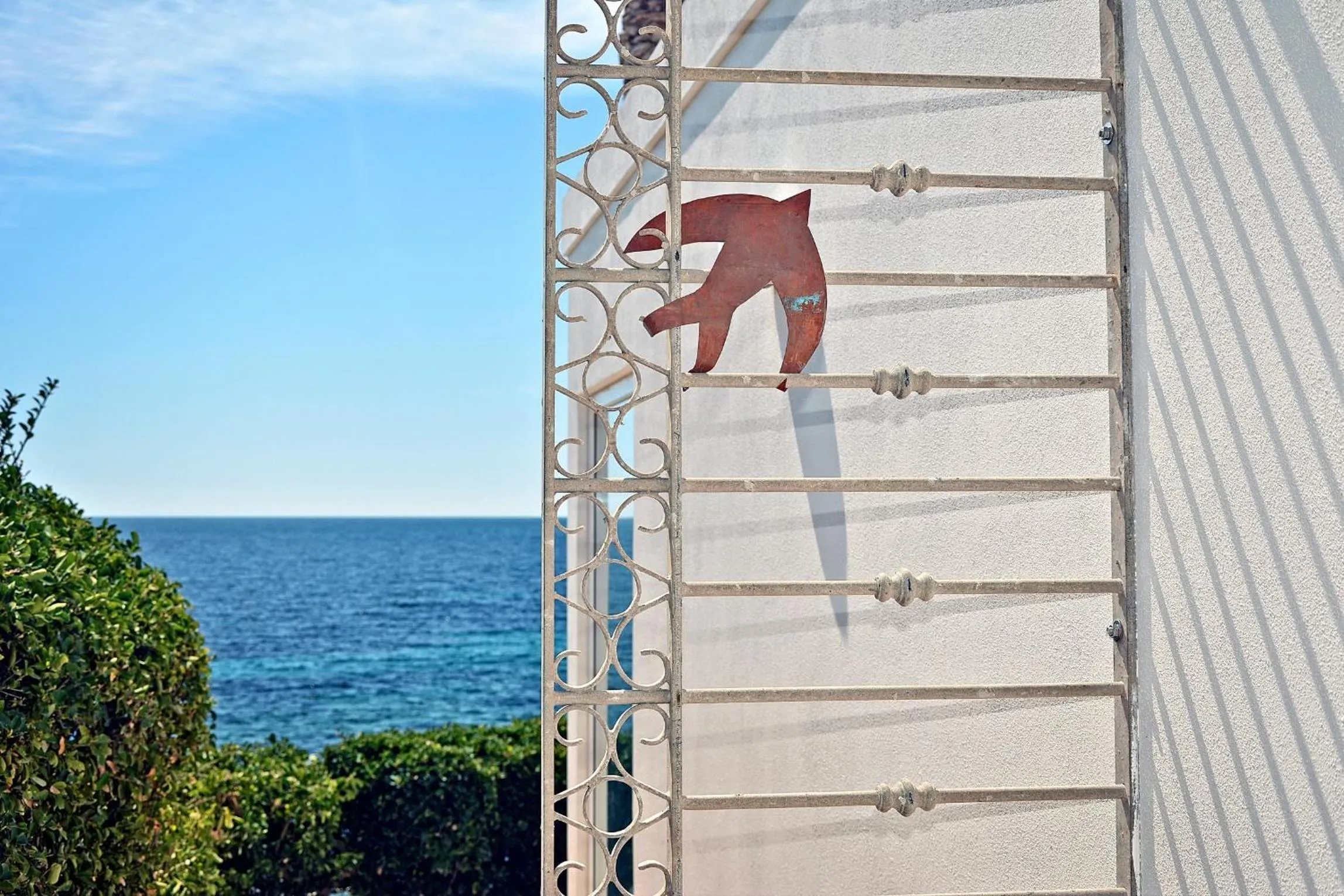 Decorative detail in Villa Grachira