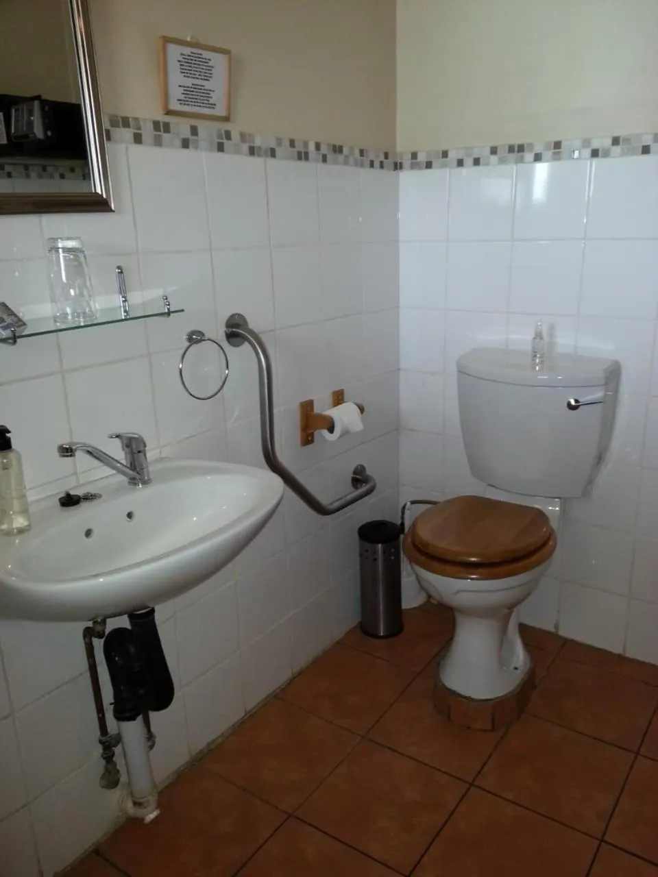 Toilet in Agterplaas Guesthouse Pty Ltd