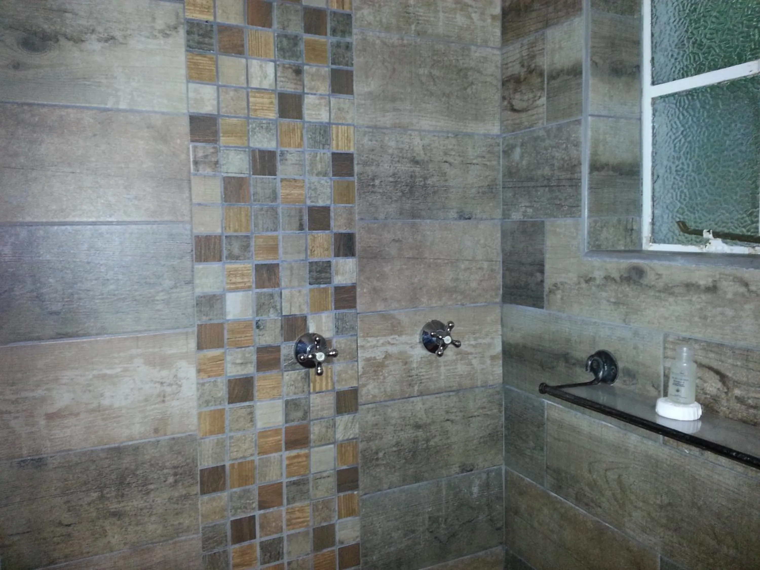 Shower in Agterplaas Guesthouse Pty Ltd