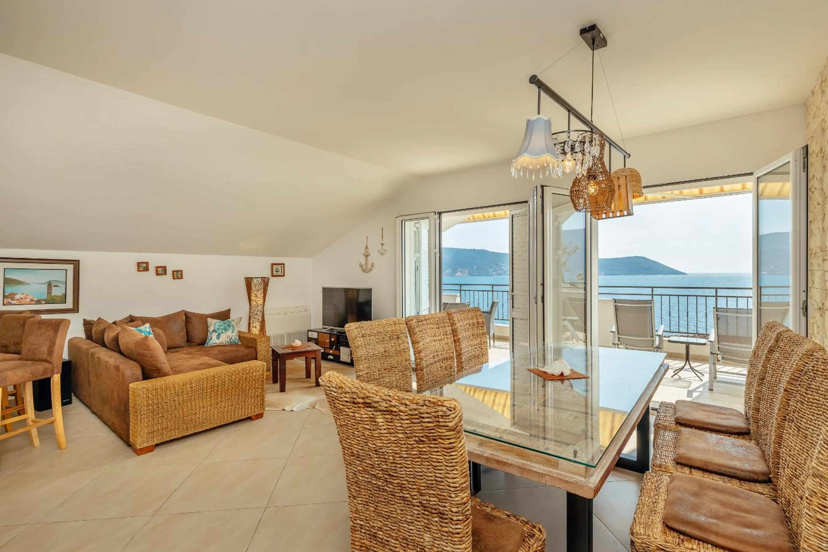 Living room in Apartment Penthouse Savina