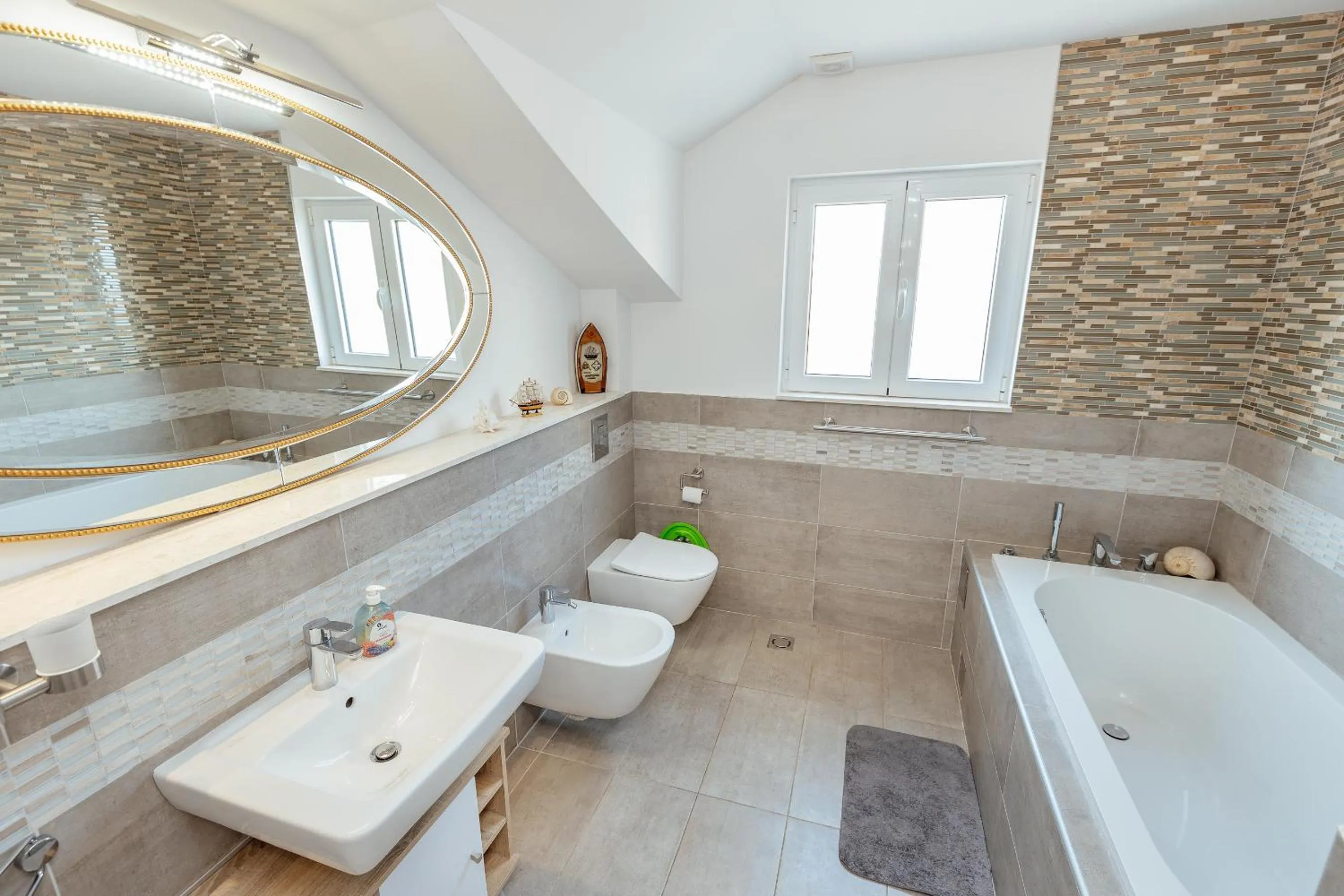 Bathroom in Apartment Penthouse Savina