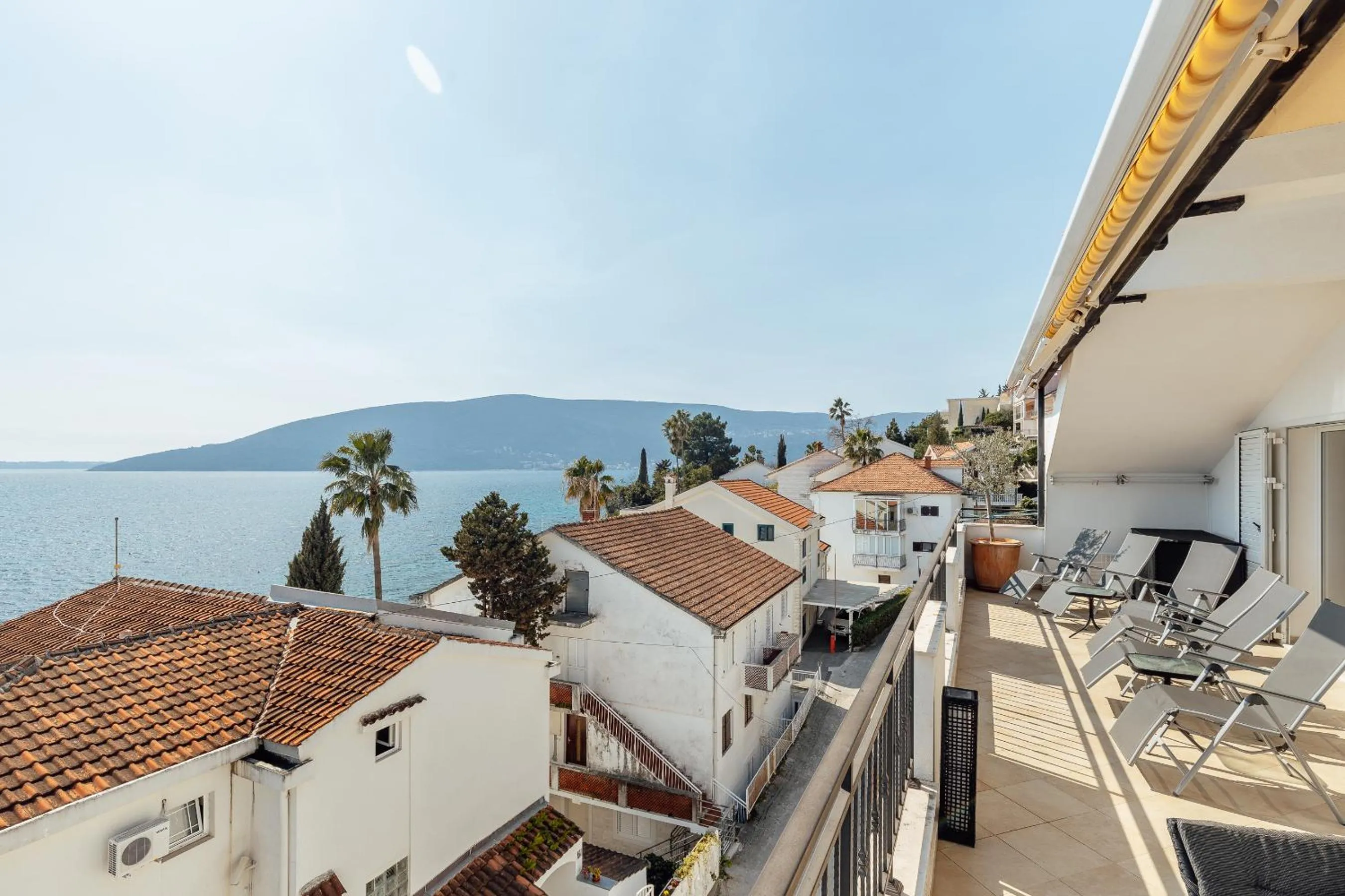 Balcony/Terrace in Apartment Penthouse Savina