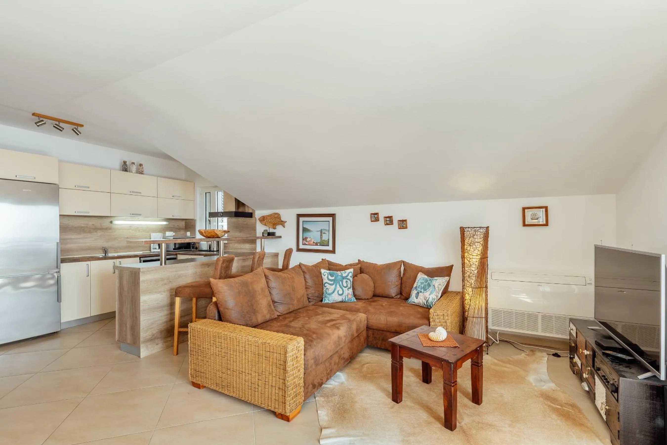 Lounge or bar in Apartment Penthouse Savina
